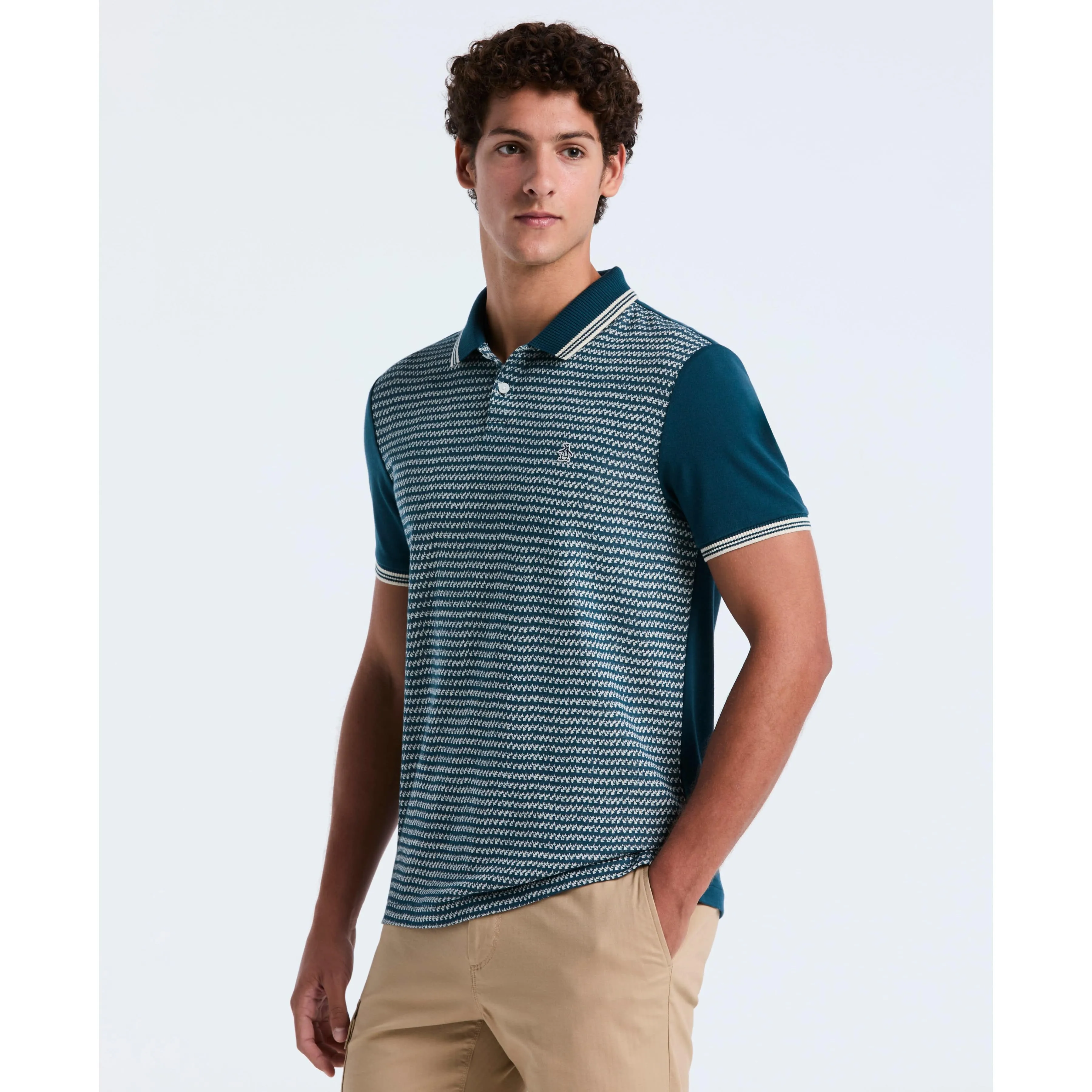 Mini Striped Jacquard Polo sold by Original Penguin