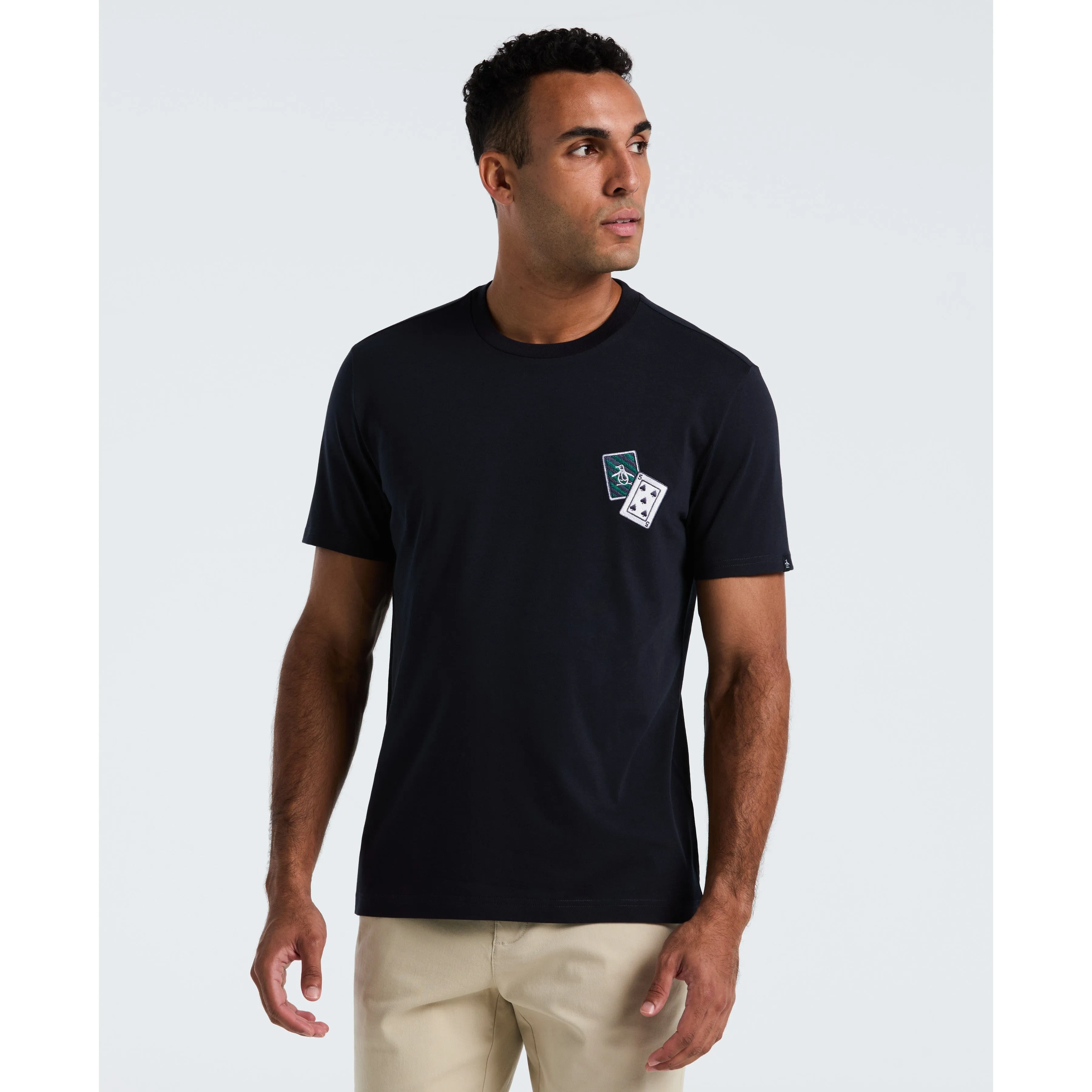 Card Print Graphic Tee sold by Original Penguin