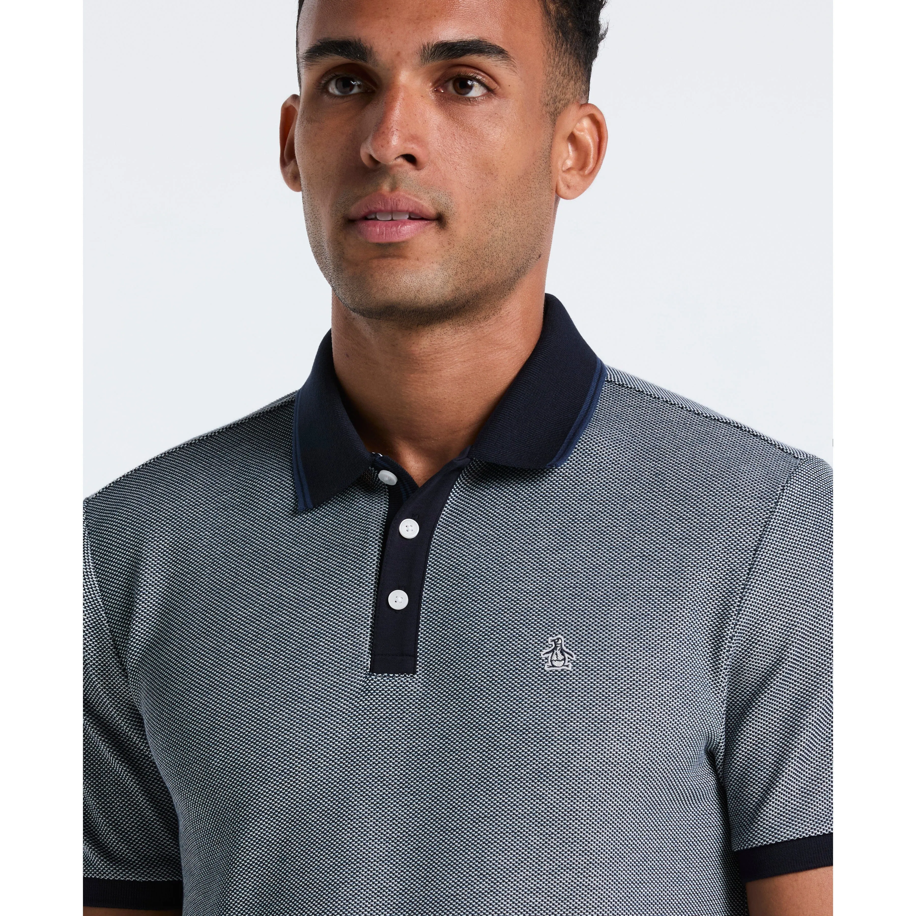 Cotton Tricolor Pique Polo sold by Original Penguin product image thumbnail 3