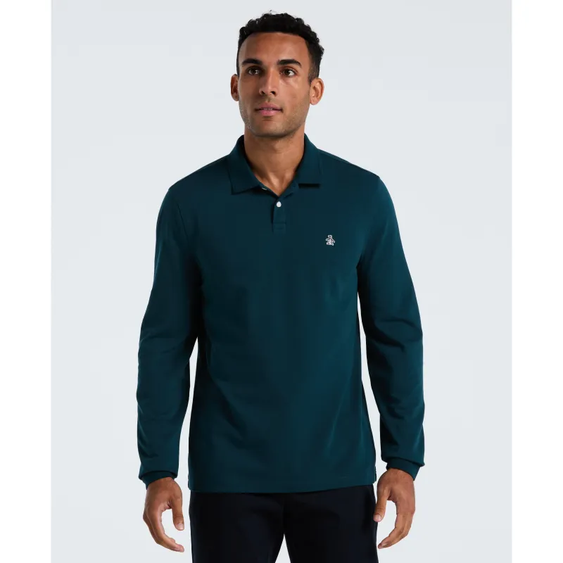 Long Sleeve Pique Polo sold by Original Penguin