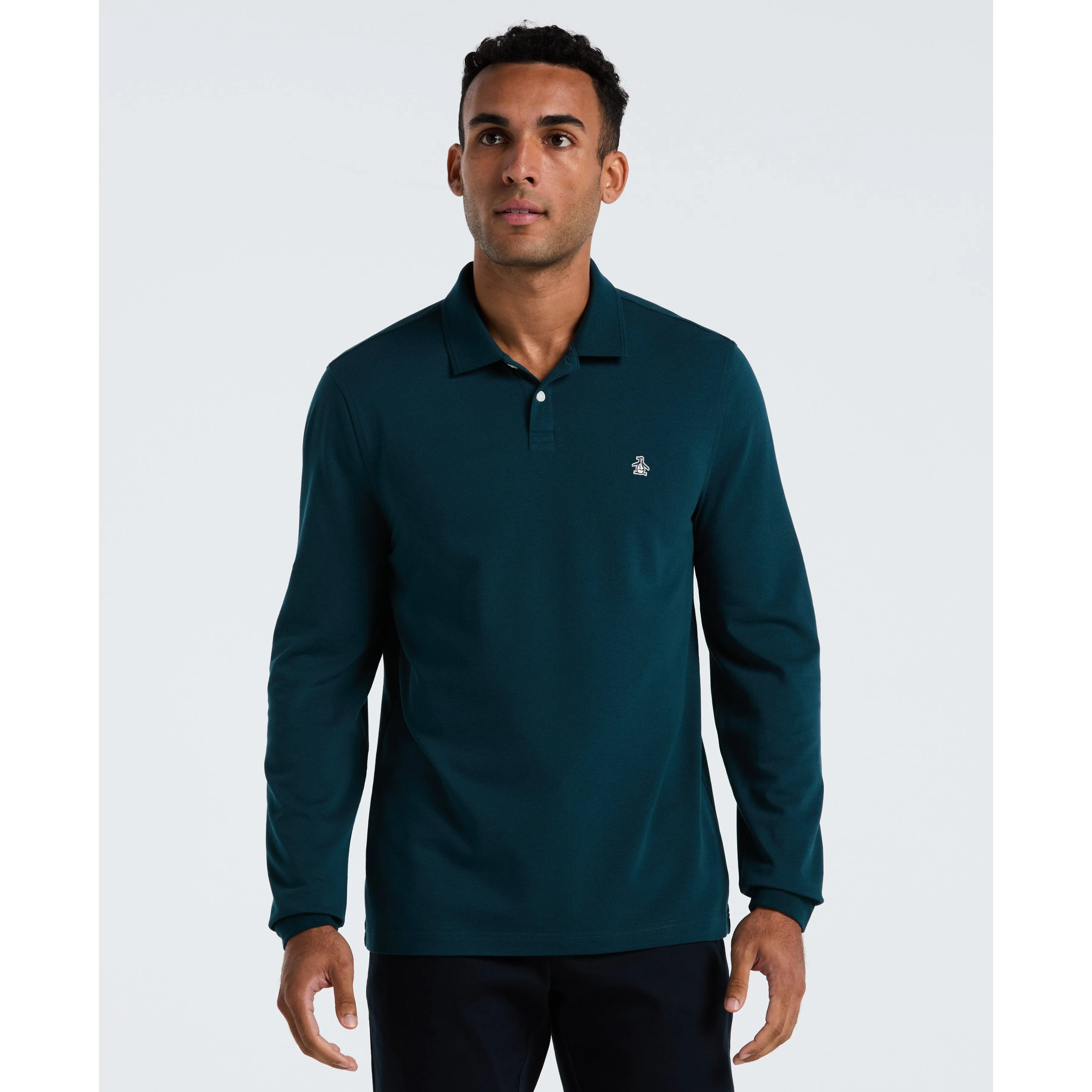 Long Sleeve Pique Polo sold by Original Penguin