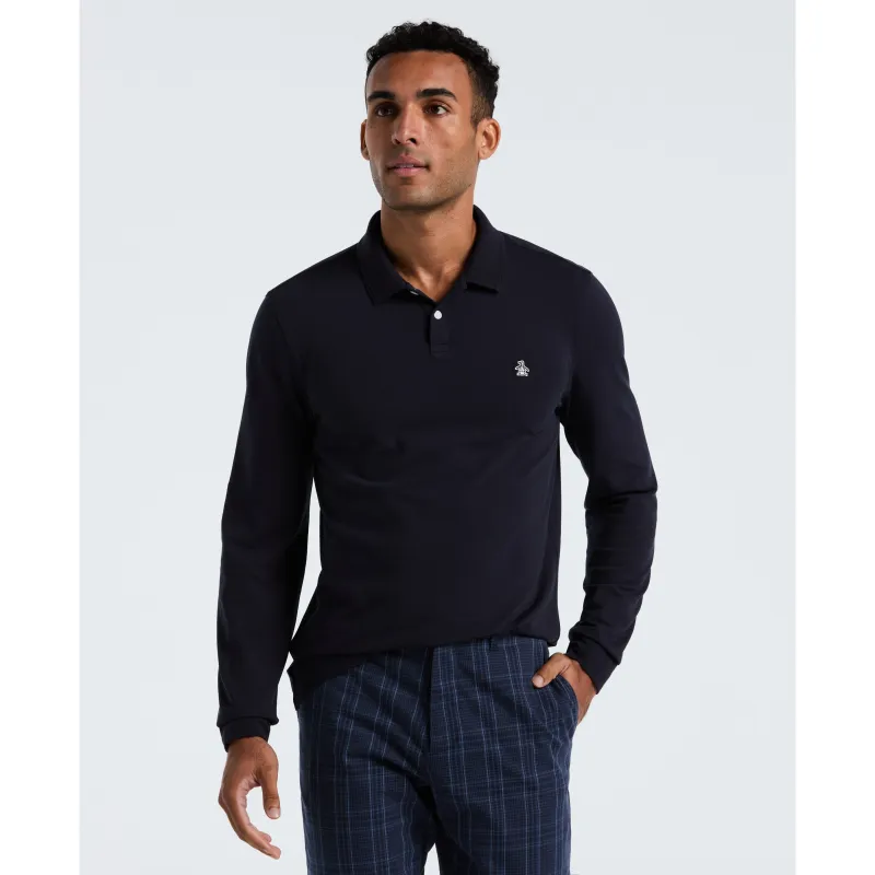Long Sleeve Pique Polo sold by Original Penguin