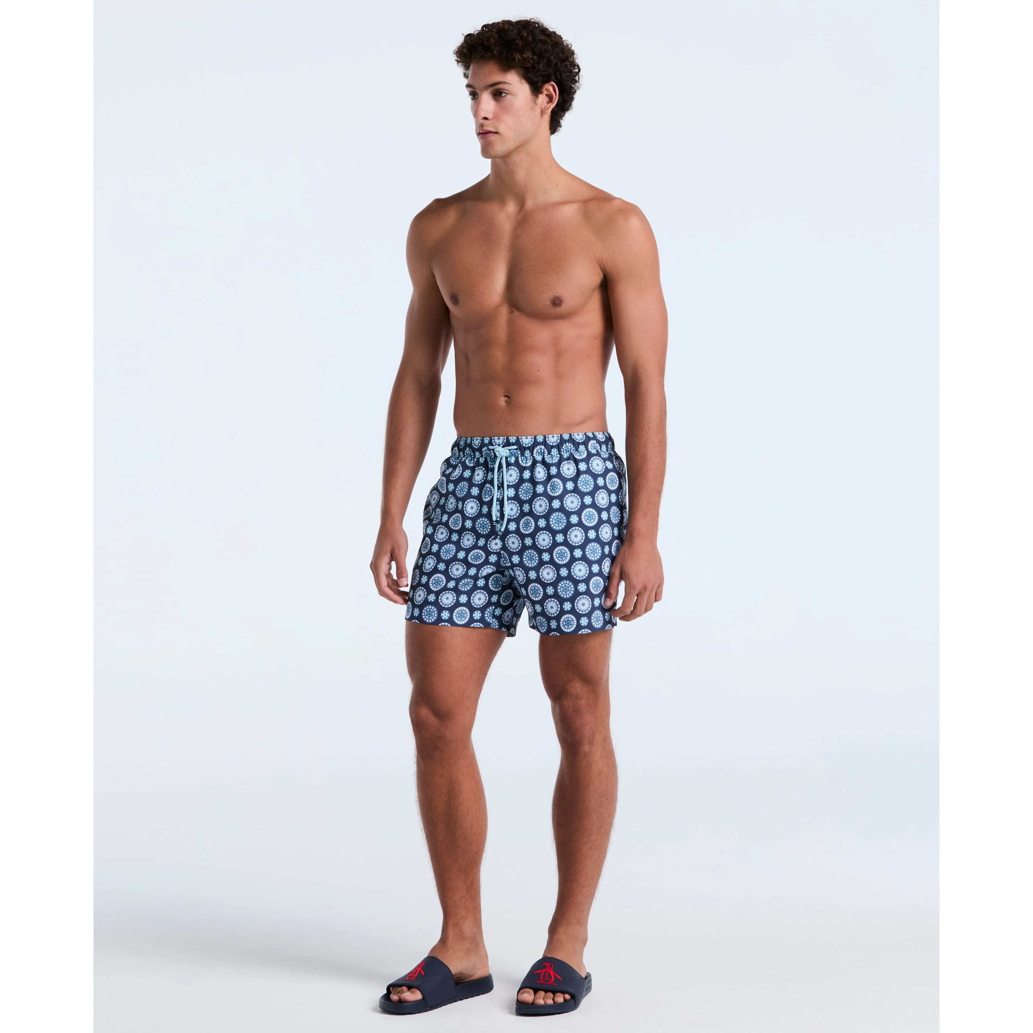 5" Foulard Print Swim Short sold by Original Penguin