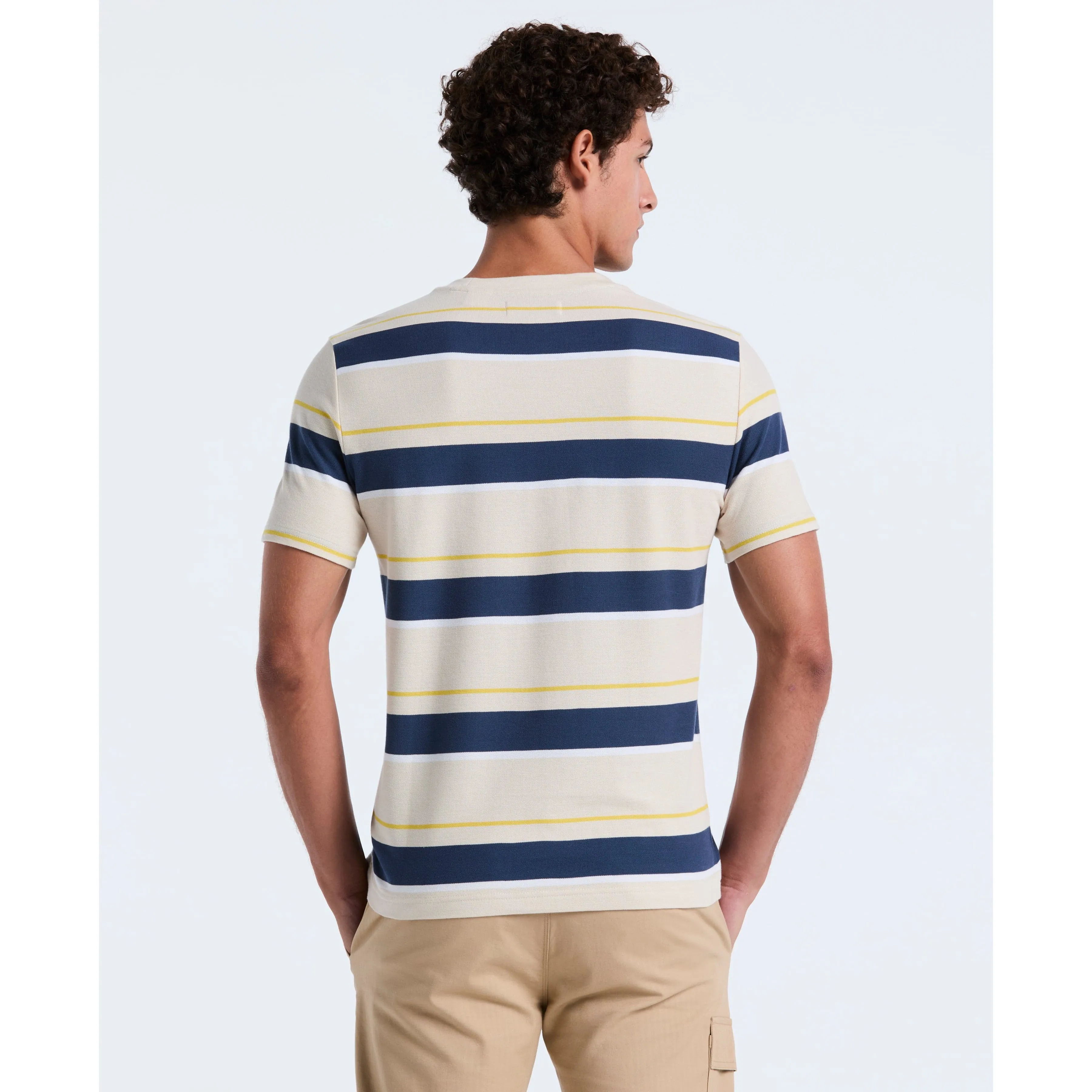 Cotton Pique Engineered Stripe Tee sold by Original Penguin product image thumbnail 2