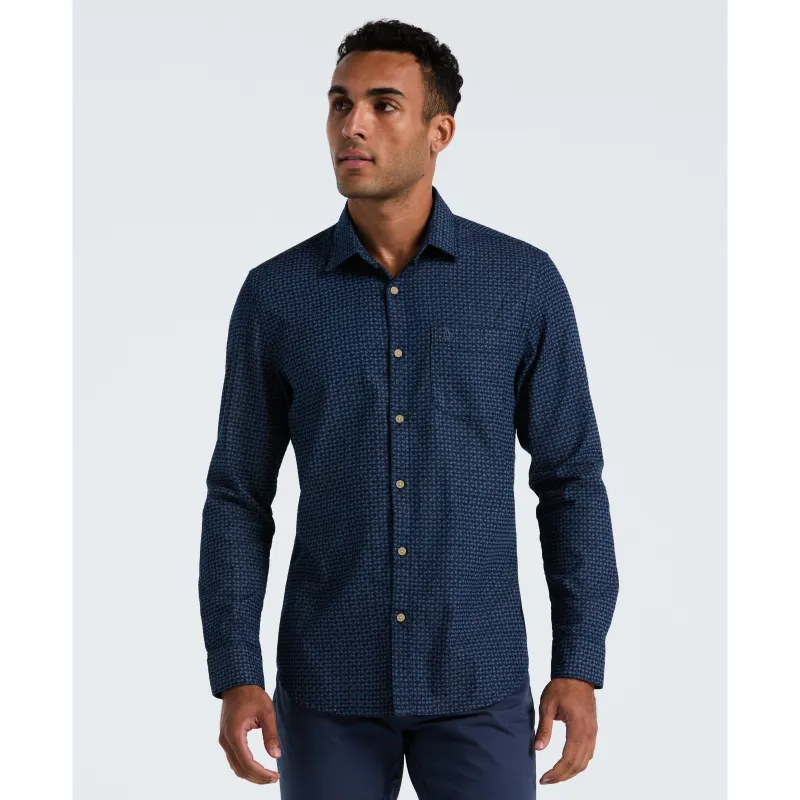 Indigo Print Button-Down Shirt sold by Original Penguin