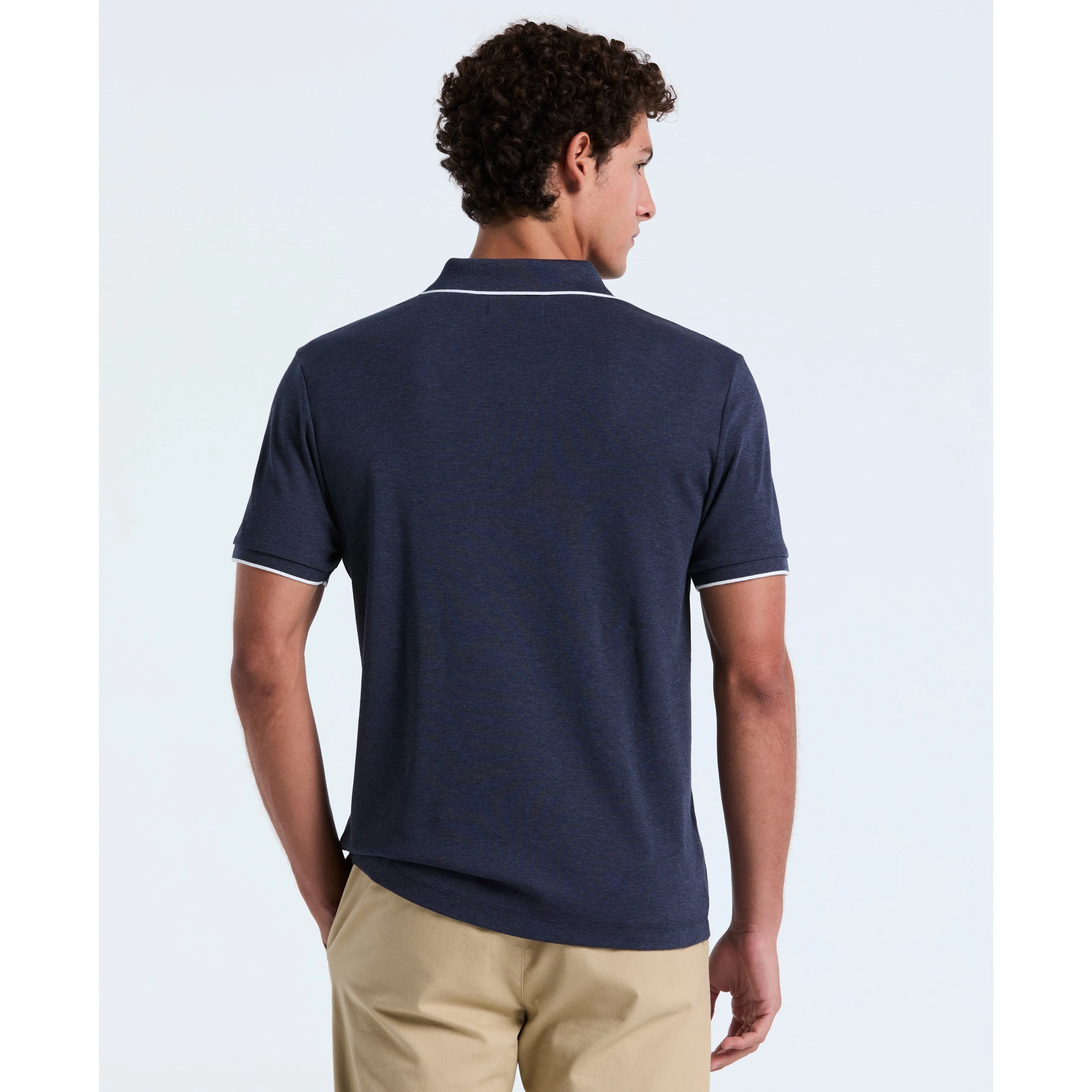 Interlock Quarter Zip Tipped Polo sold by Original Penguin product image thumbnail 2