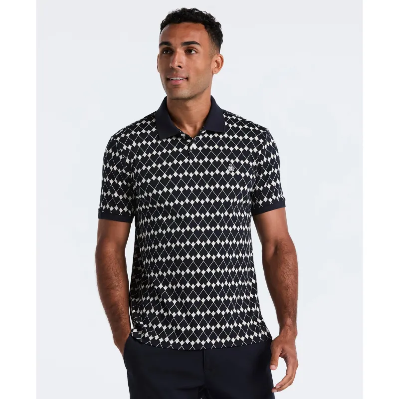 Cotton Flags Print Polo sold by Original Penguin