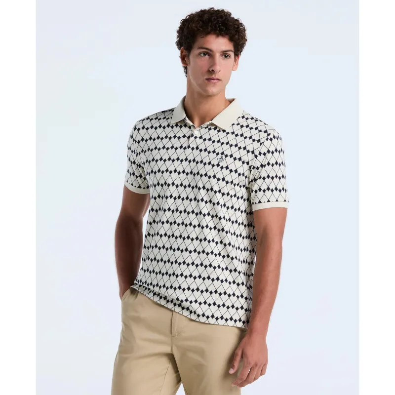 Cotton Flags Print Polo sold by Original Penguin