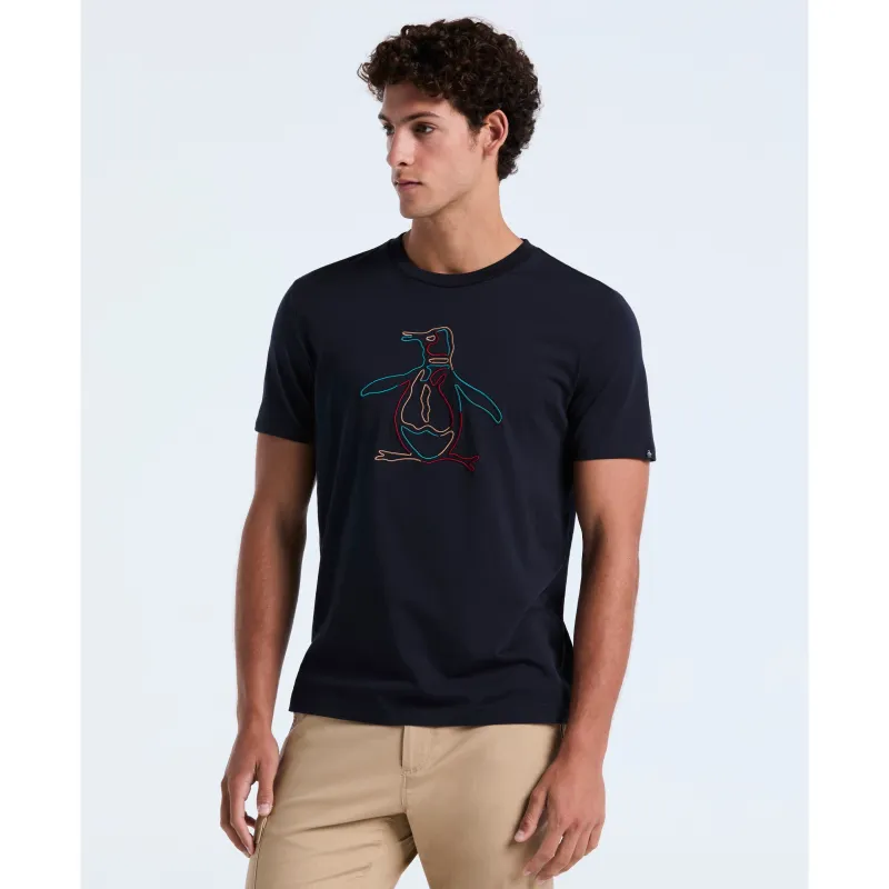 Outline Pete Graphic Tee sold by Original Penguin