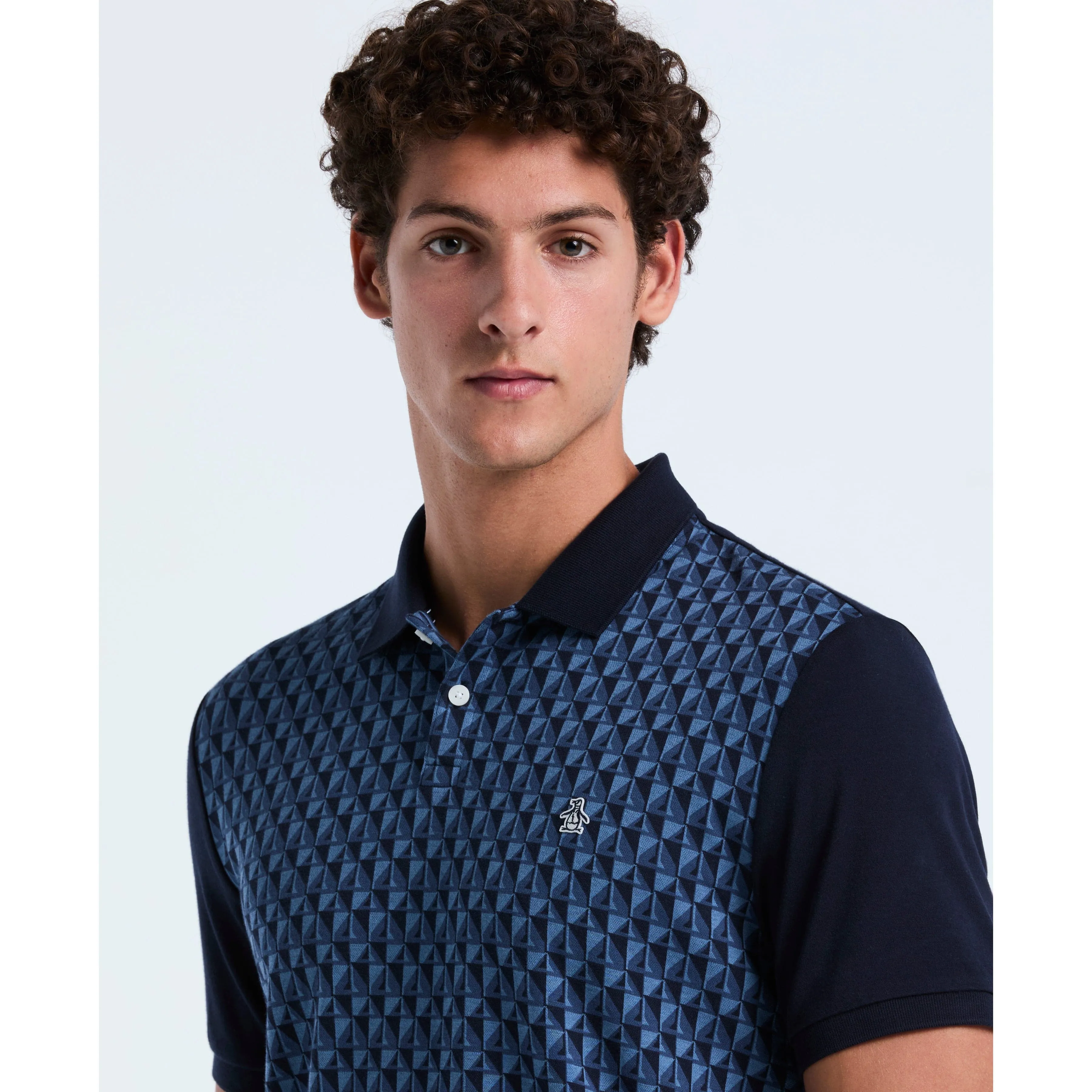 Cotton Martini Print Polo sold by Original Penguin product image thumbnail 3