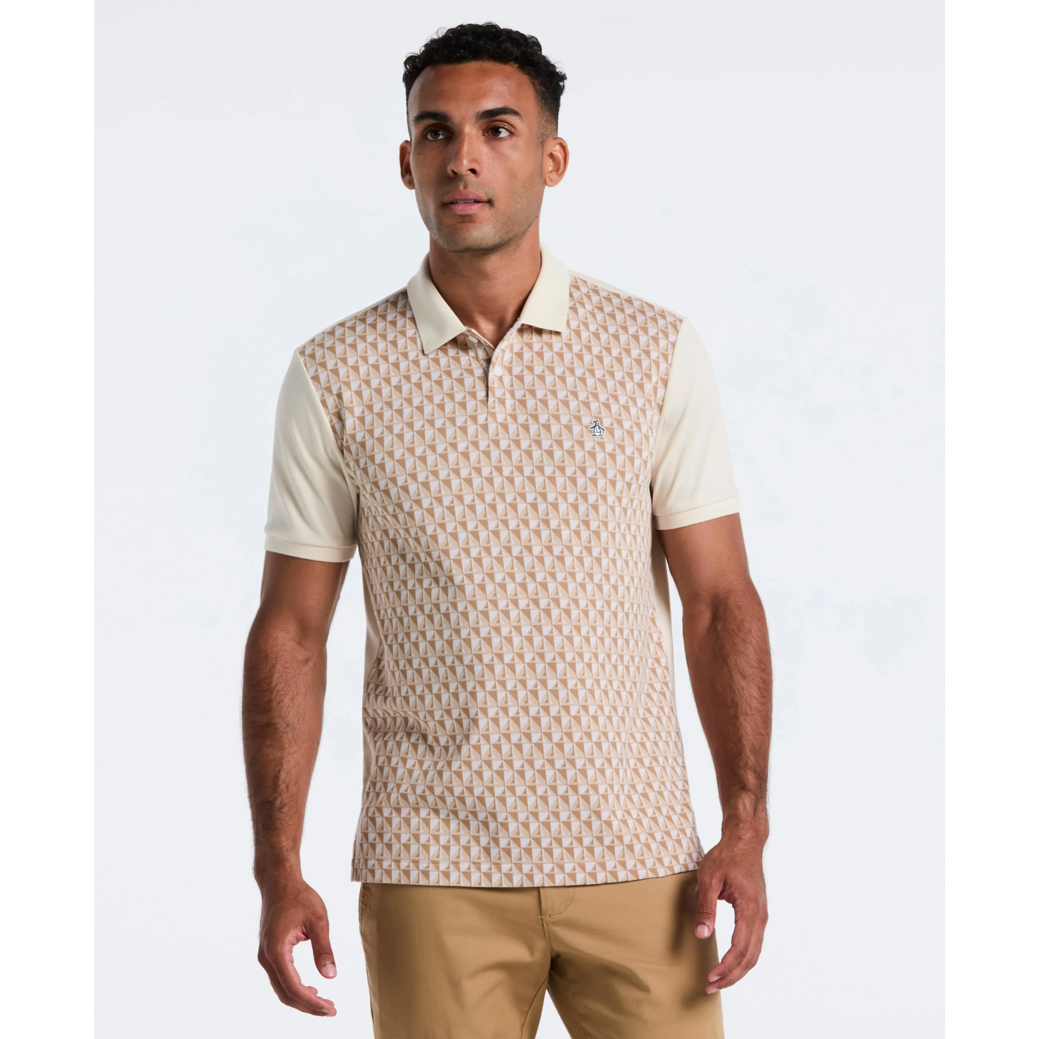 Cotton Martini Print Polo sold by Original Penguin