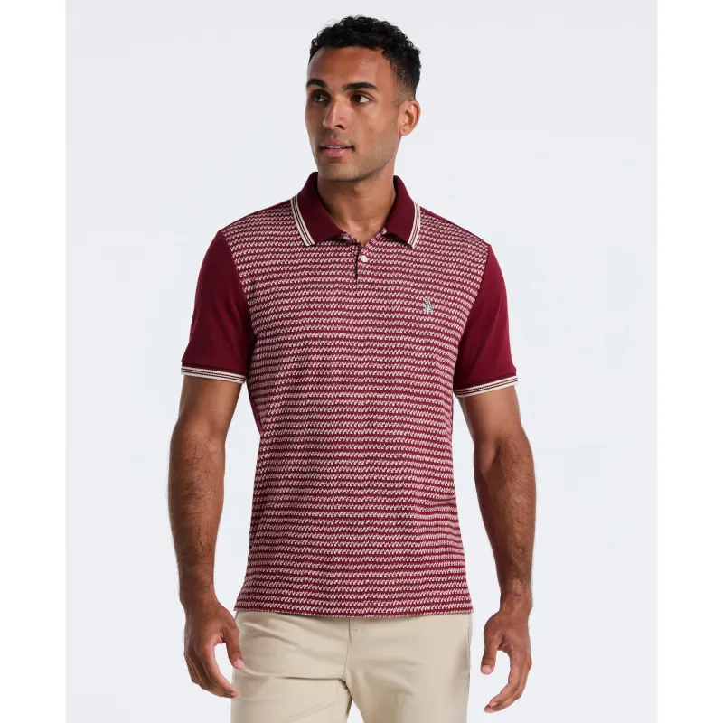 Mini Striped Jacquard Polo sold by Original Penguin