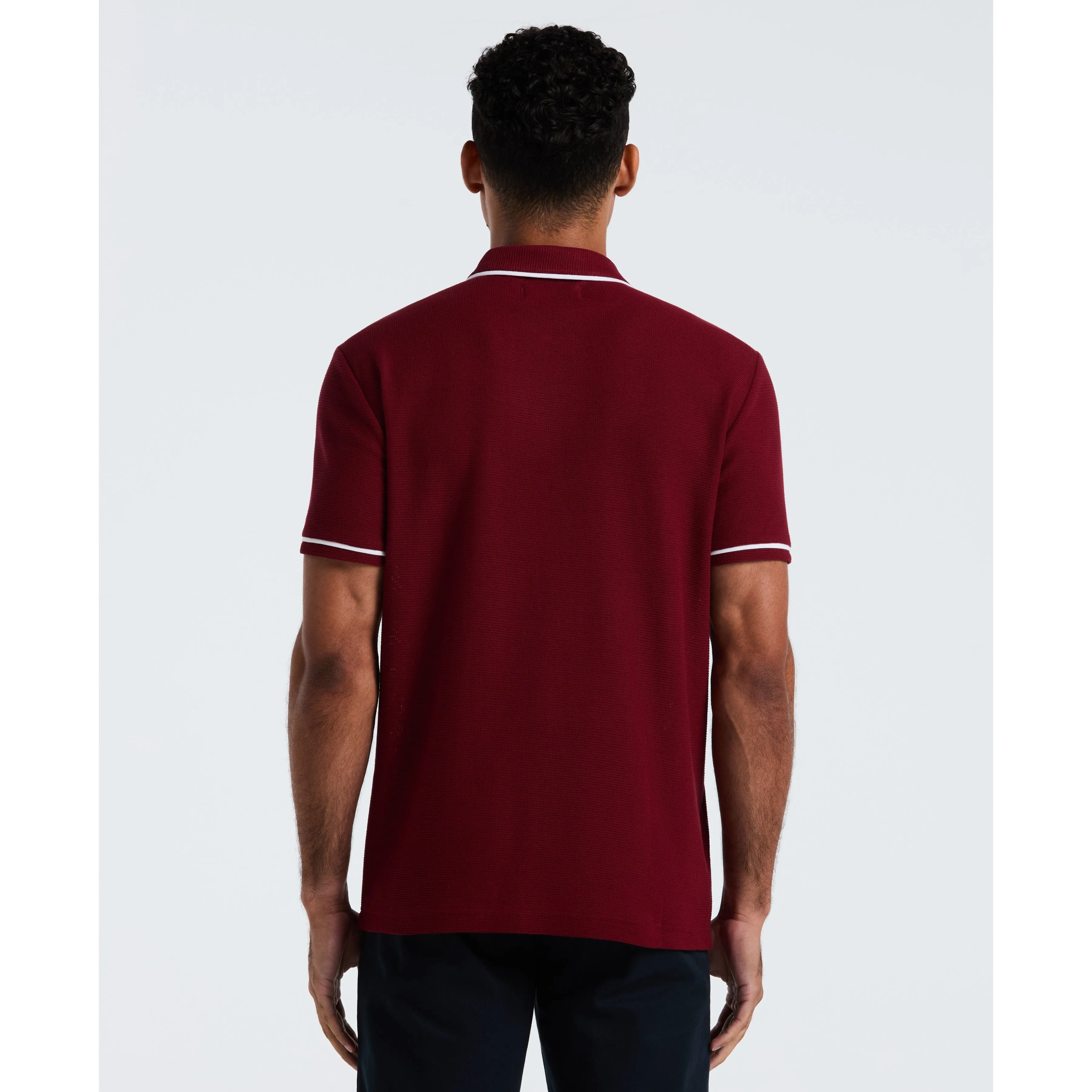 Organic Cotton Bentley Mesh Polo sold by Original Penguin product image thumbnail 2