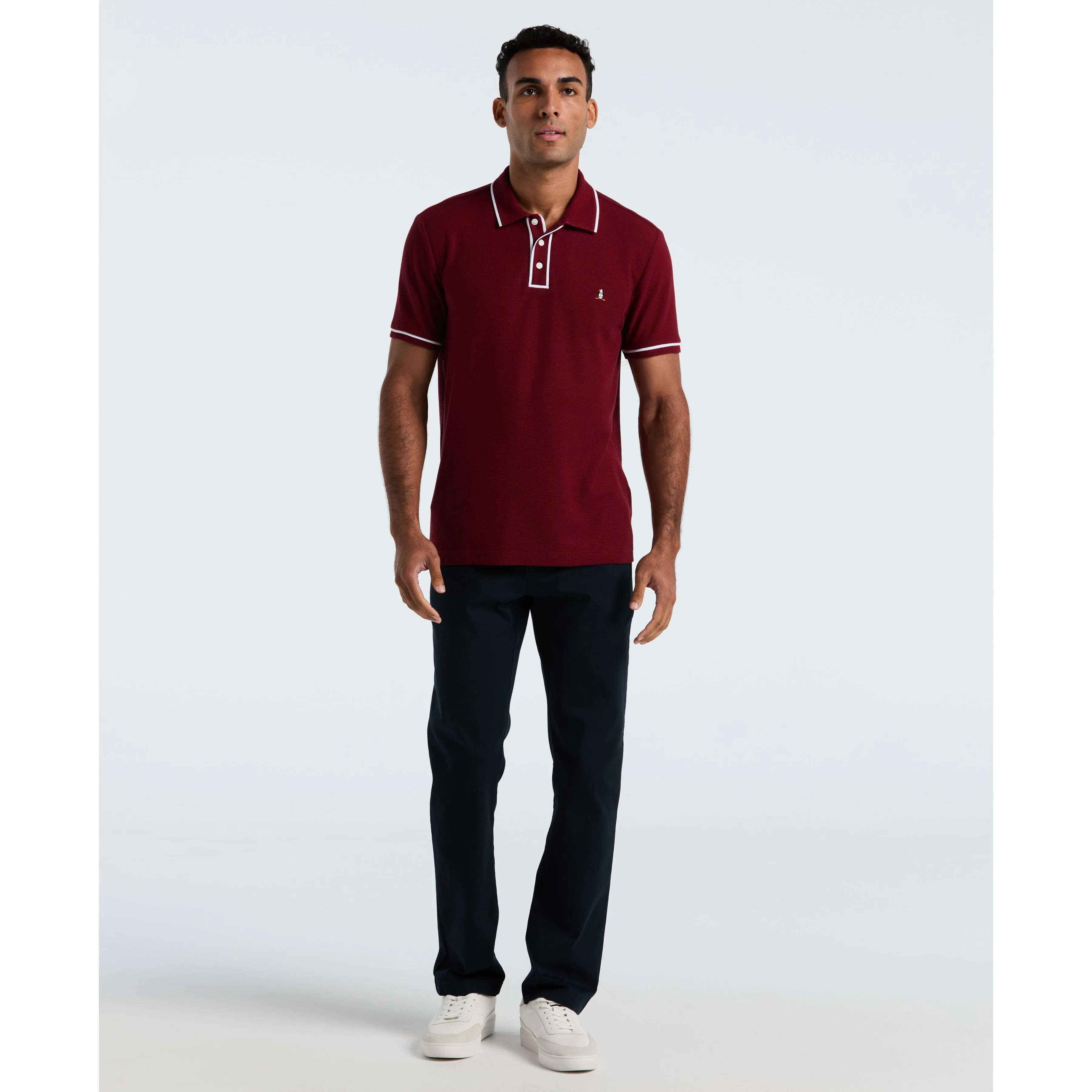 Organic Cotton Bentley Mesh Polo sold by Original Penguin product image thumbnail 3