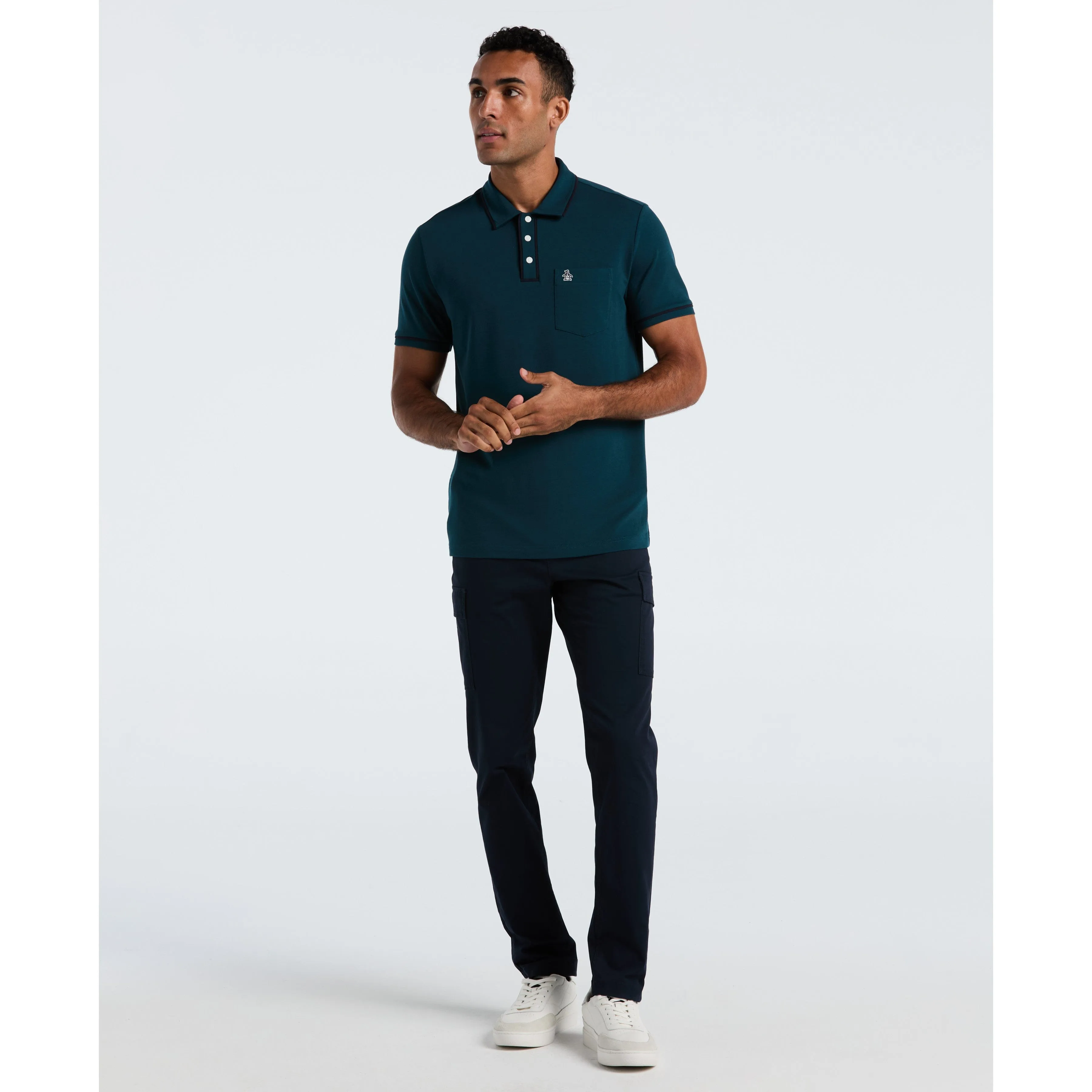 Earl™ Pique Polo sold by Original Penguin product image thumbnail 3