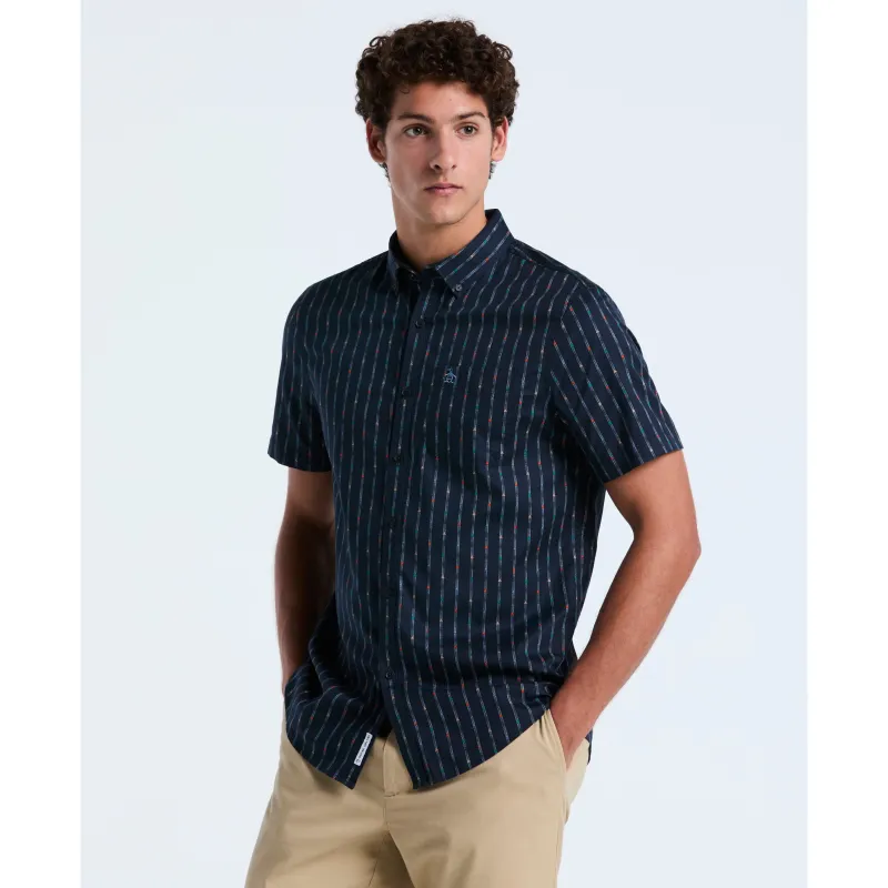 Cotton Stripe Button-Down Shirt sold by Original Penguin