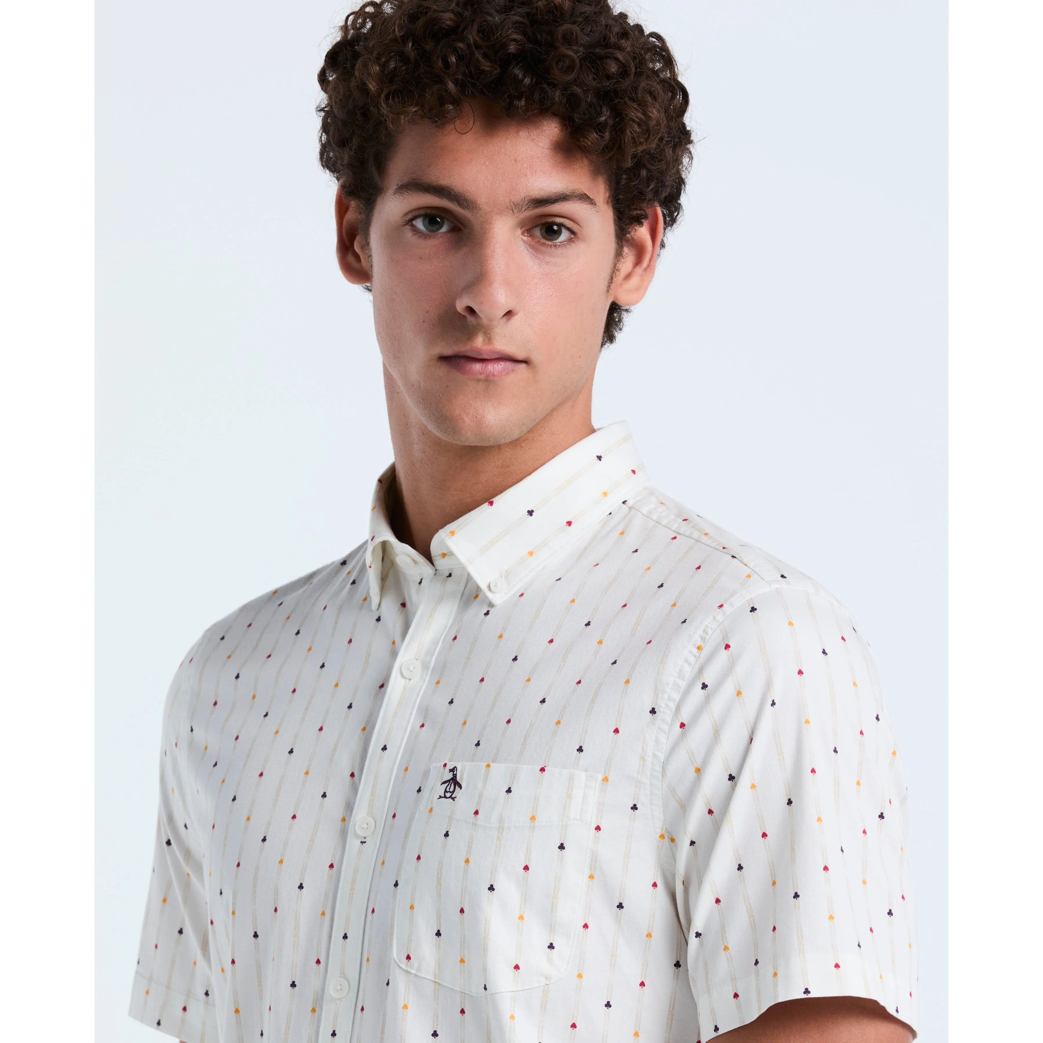 Cotton Stripe Button-Down Shirt sold by Original Penguin product image thumbnail 3