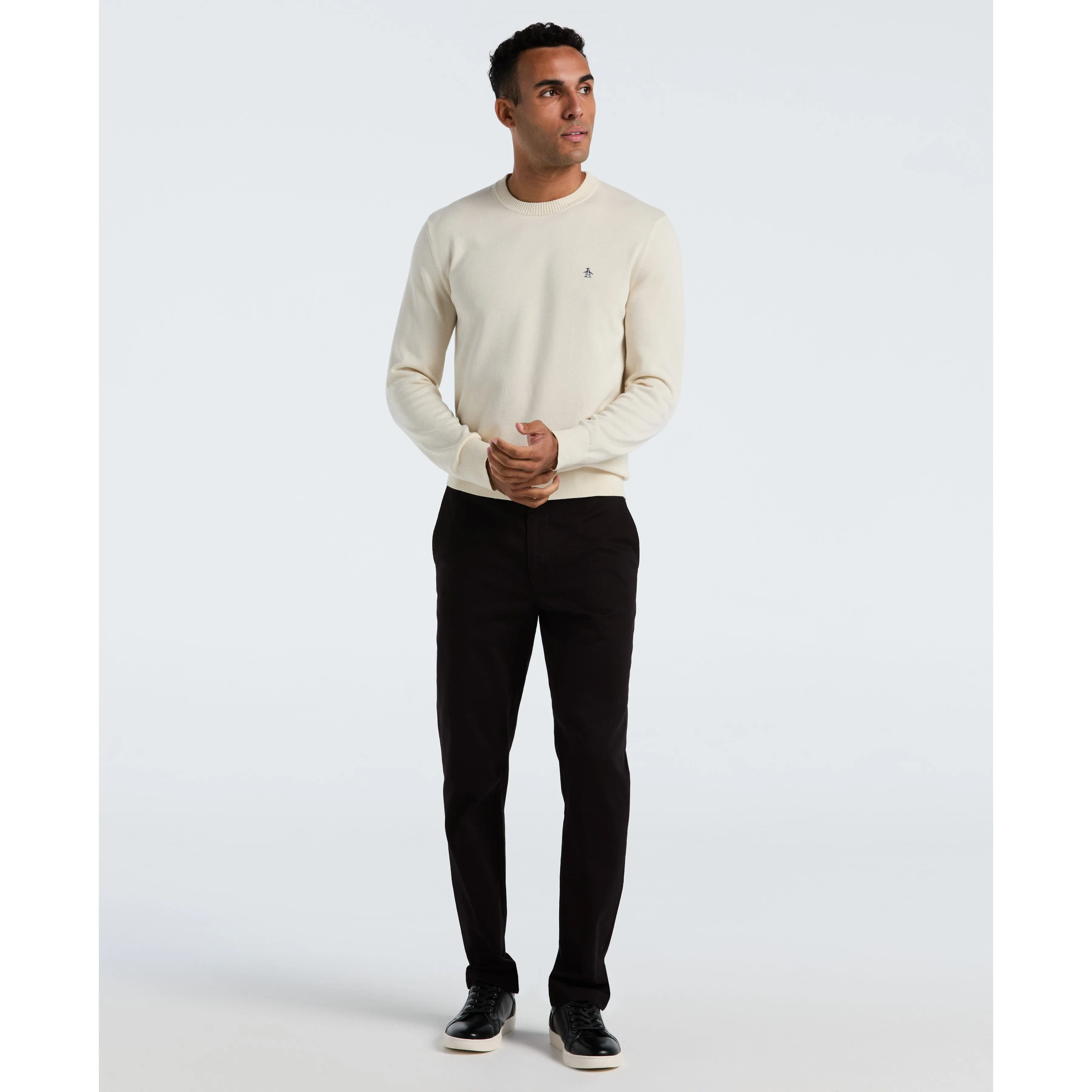 Cotton Crew Neck Sweater sold by Original Penguin product image thumbnail 3