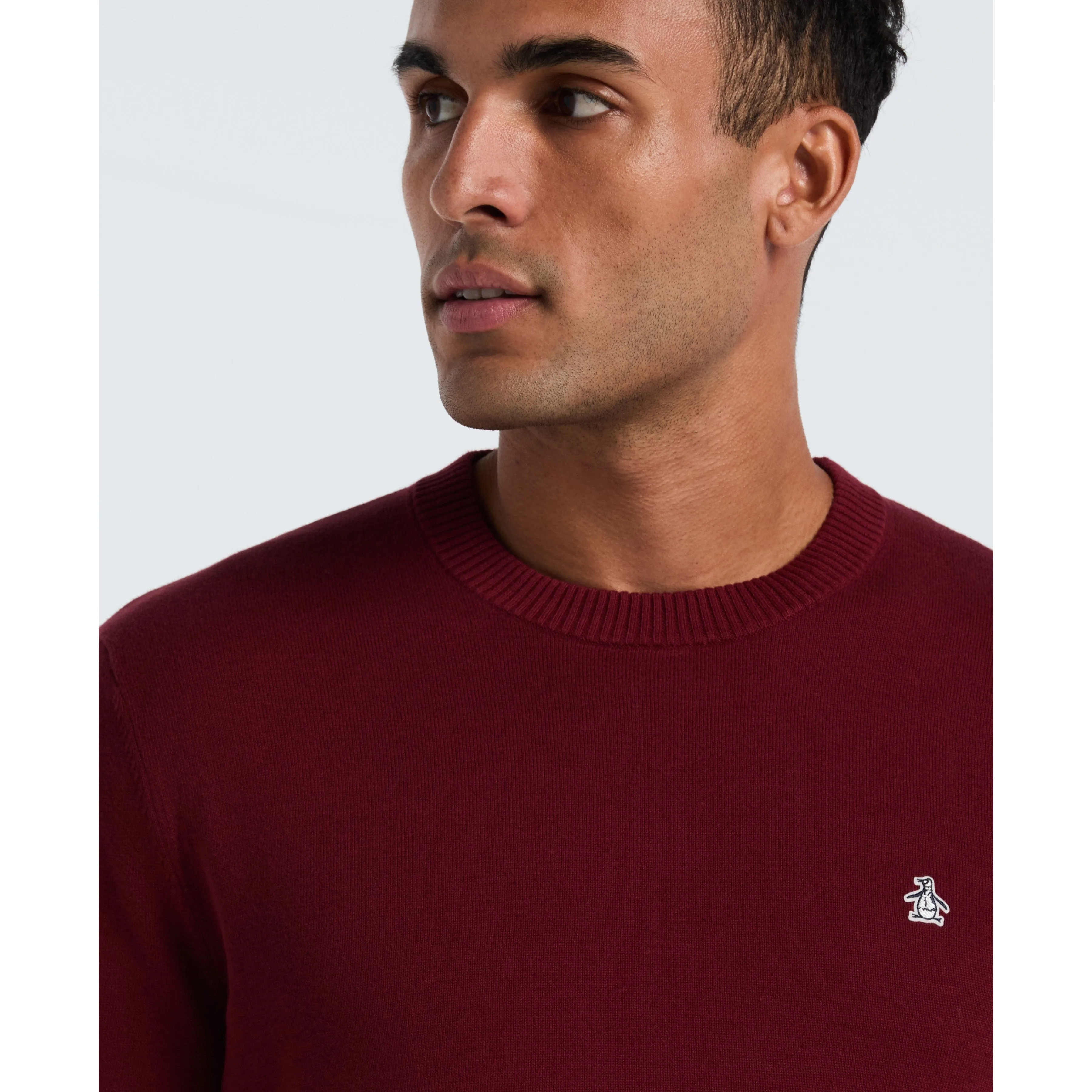 Cotton Crew Neck Sweater sold by Original Penguin product image thumbnail 4