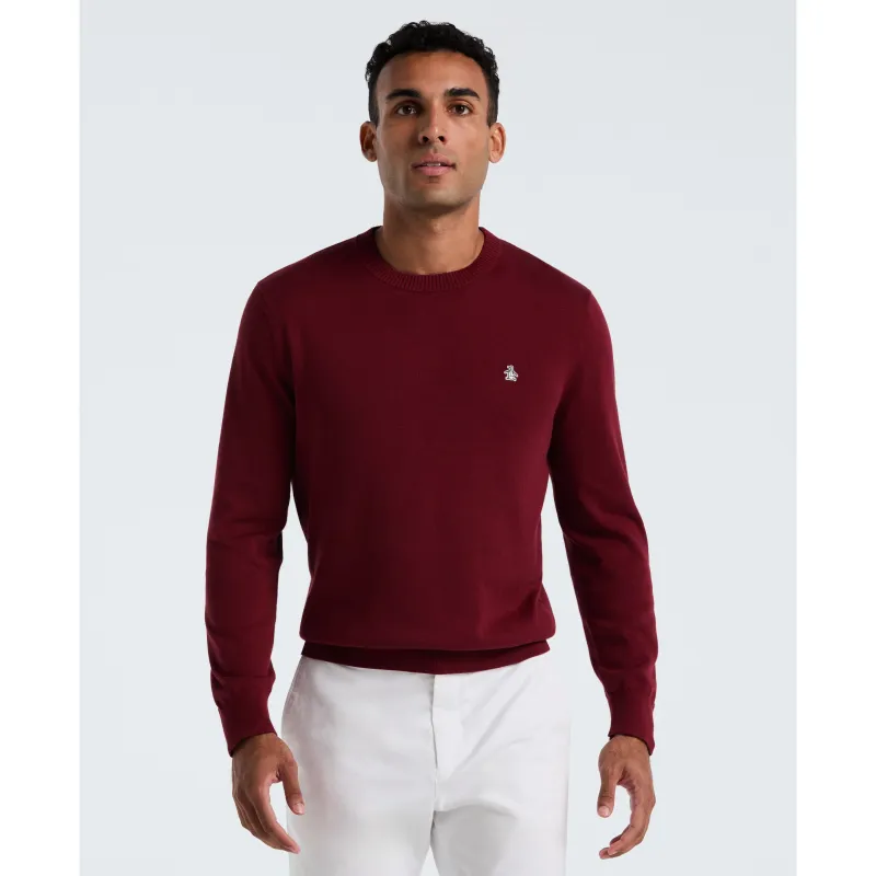 Cotton Crew Neck Sweater sold by Original Penguin