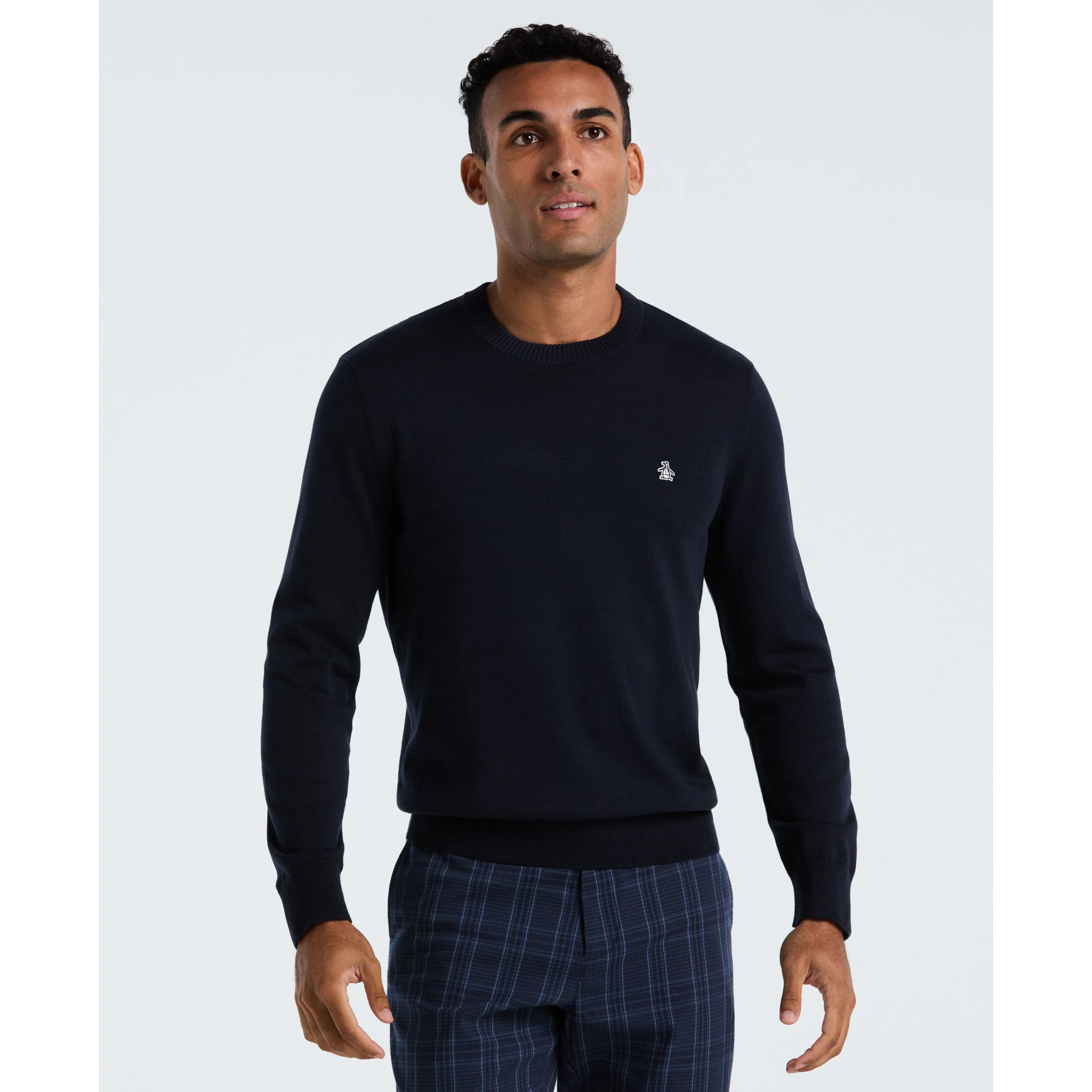 Cotton Crew Neck Sweater sold by Original Penguin