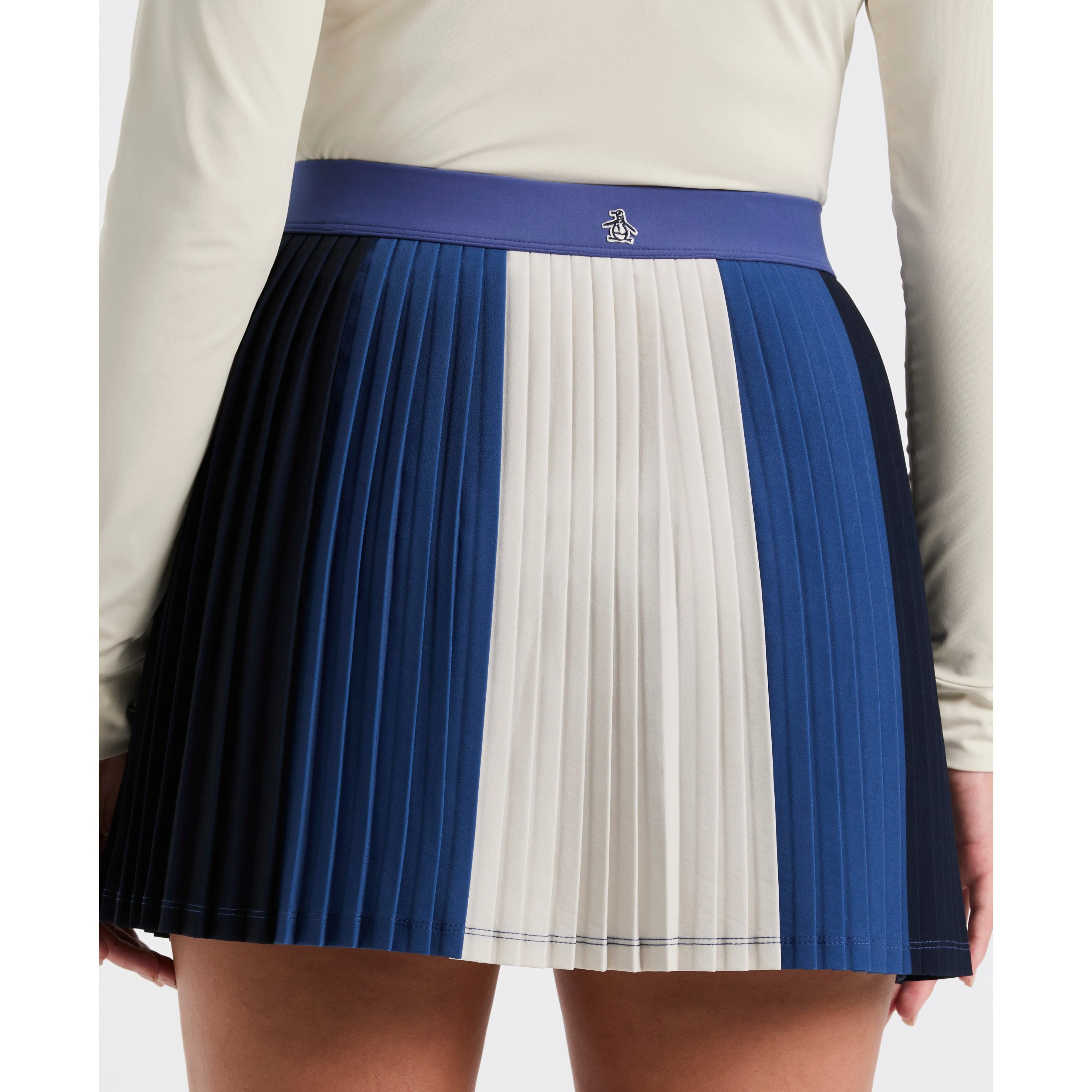Women's 16" Micro Pleated Colorblock Skort sold by Original Penguin product image thumbnail 4