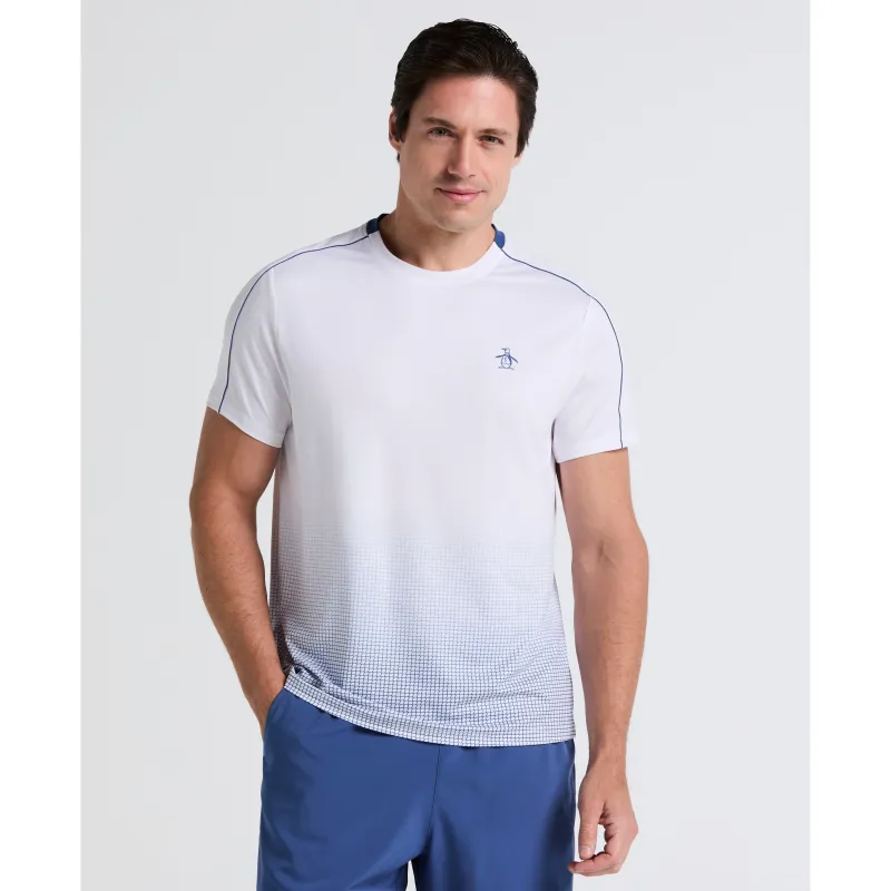 Performance Ombre Block Tennis Tee sold by Original Penguin
