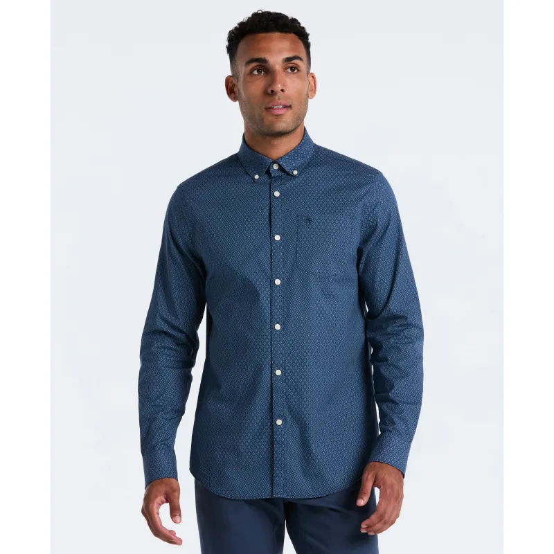 Micro Diamond Cotton Shirt sold by Original Penguin