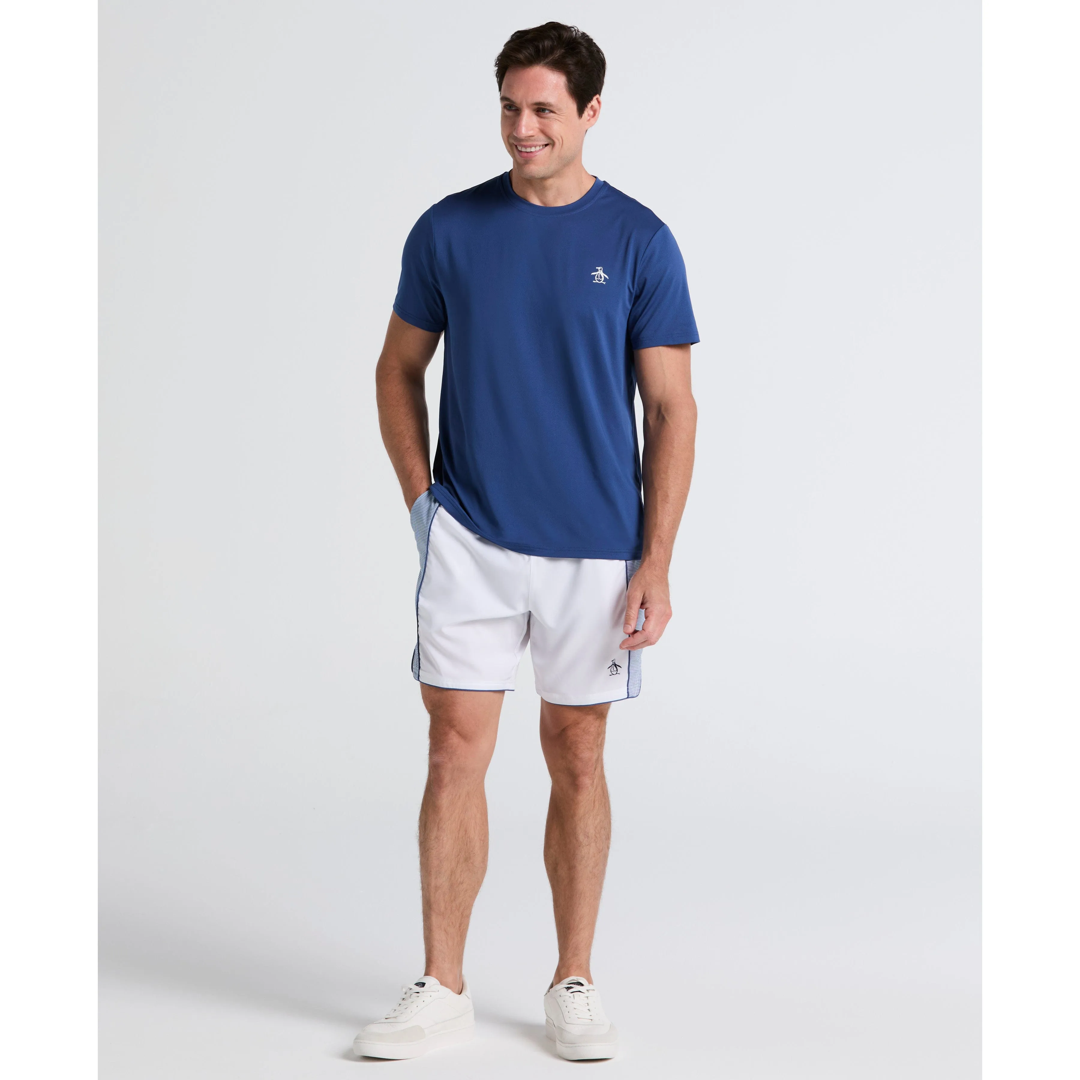 7" Performance Piped Tennis Short sold by Original Penguin
