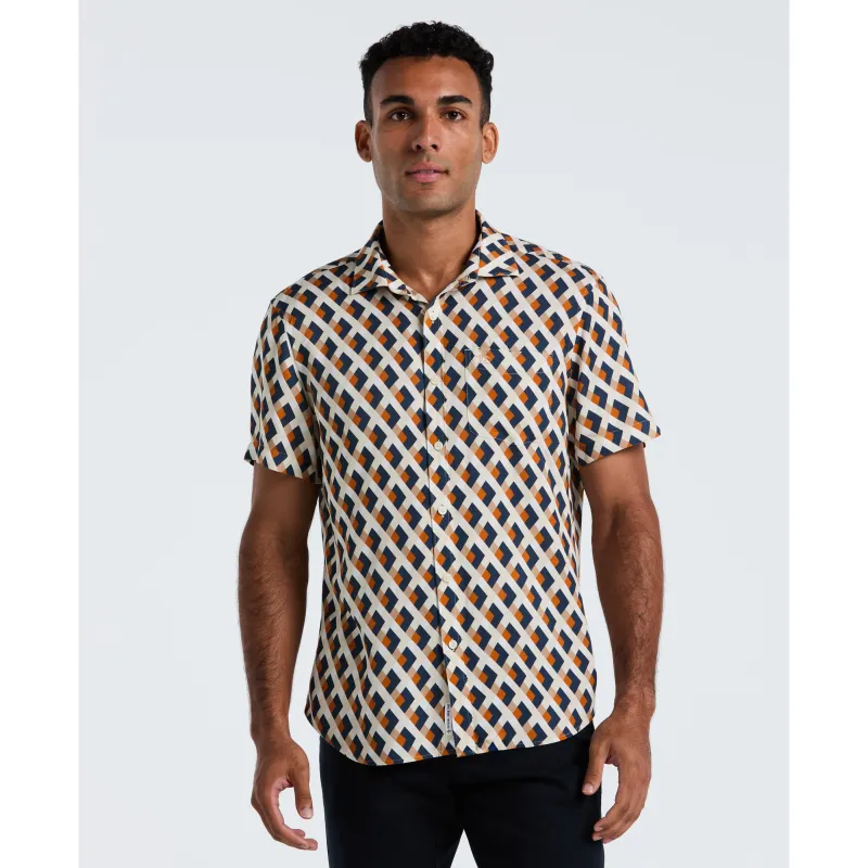All-Over Print Geo Button-Down Shirt sold by Original Penguin
