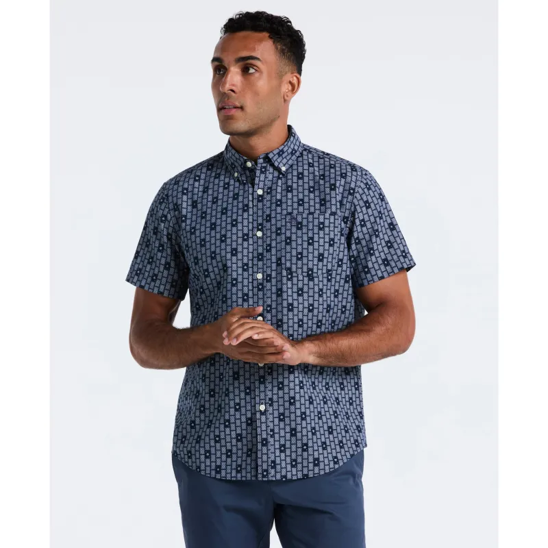 Cards Print Chambray Shirt sold by Original Penguin