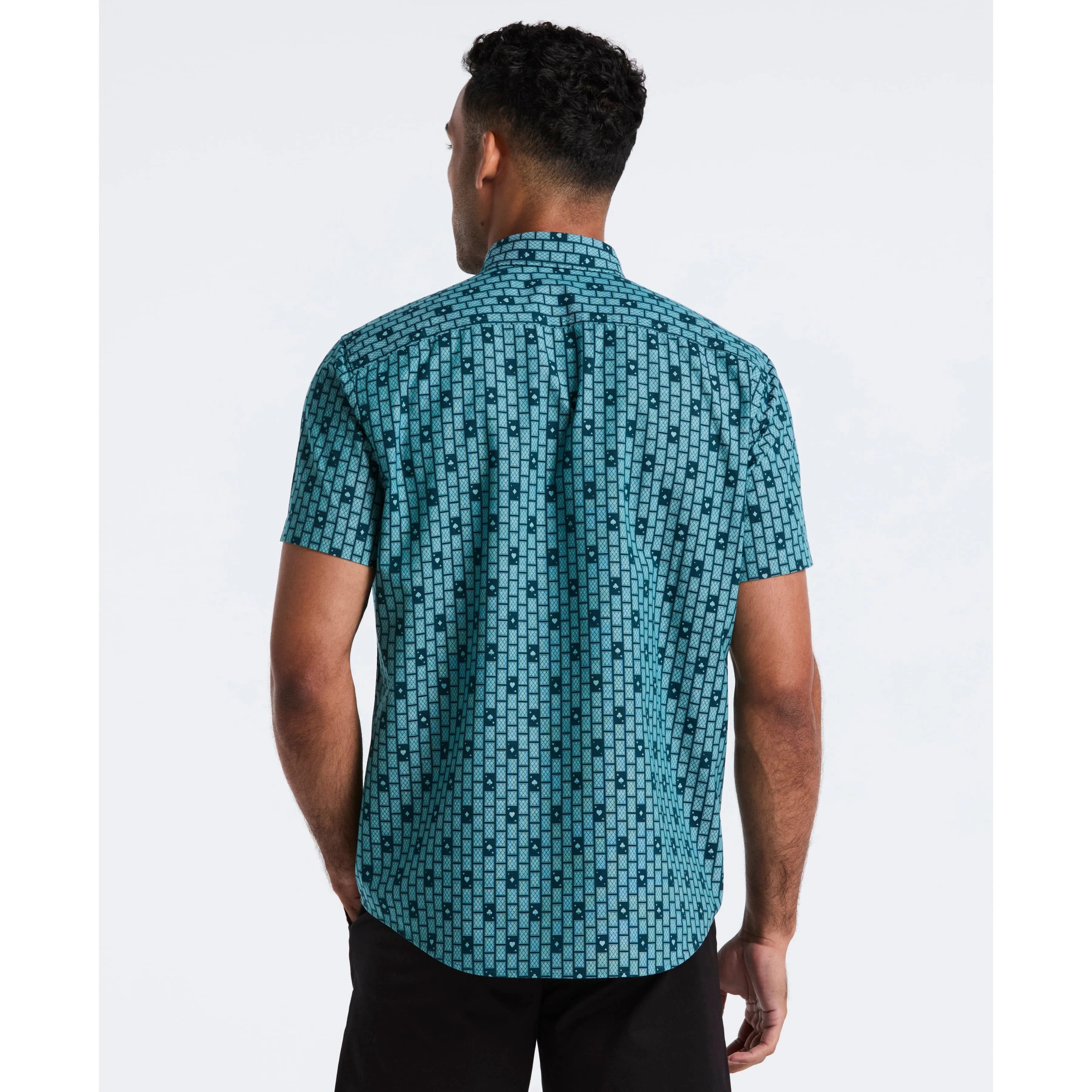 Cards Print Chambray Shirt sold by Original Penguin product image thumbnail 2