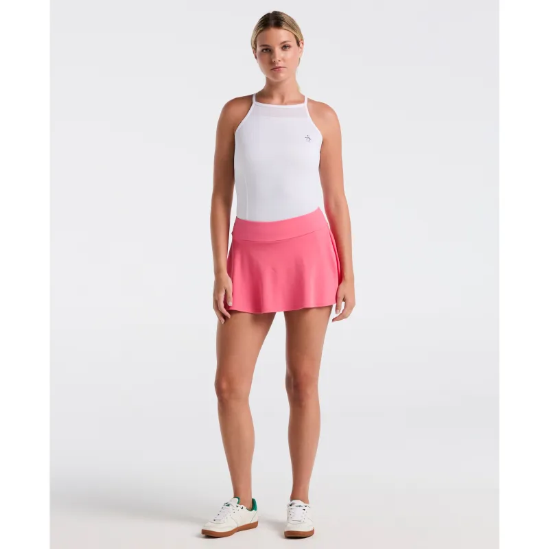 Women's 13" Jacquard Grid Tennis Skort sold by Original Penguin