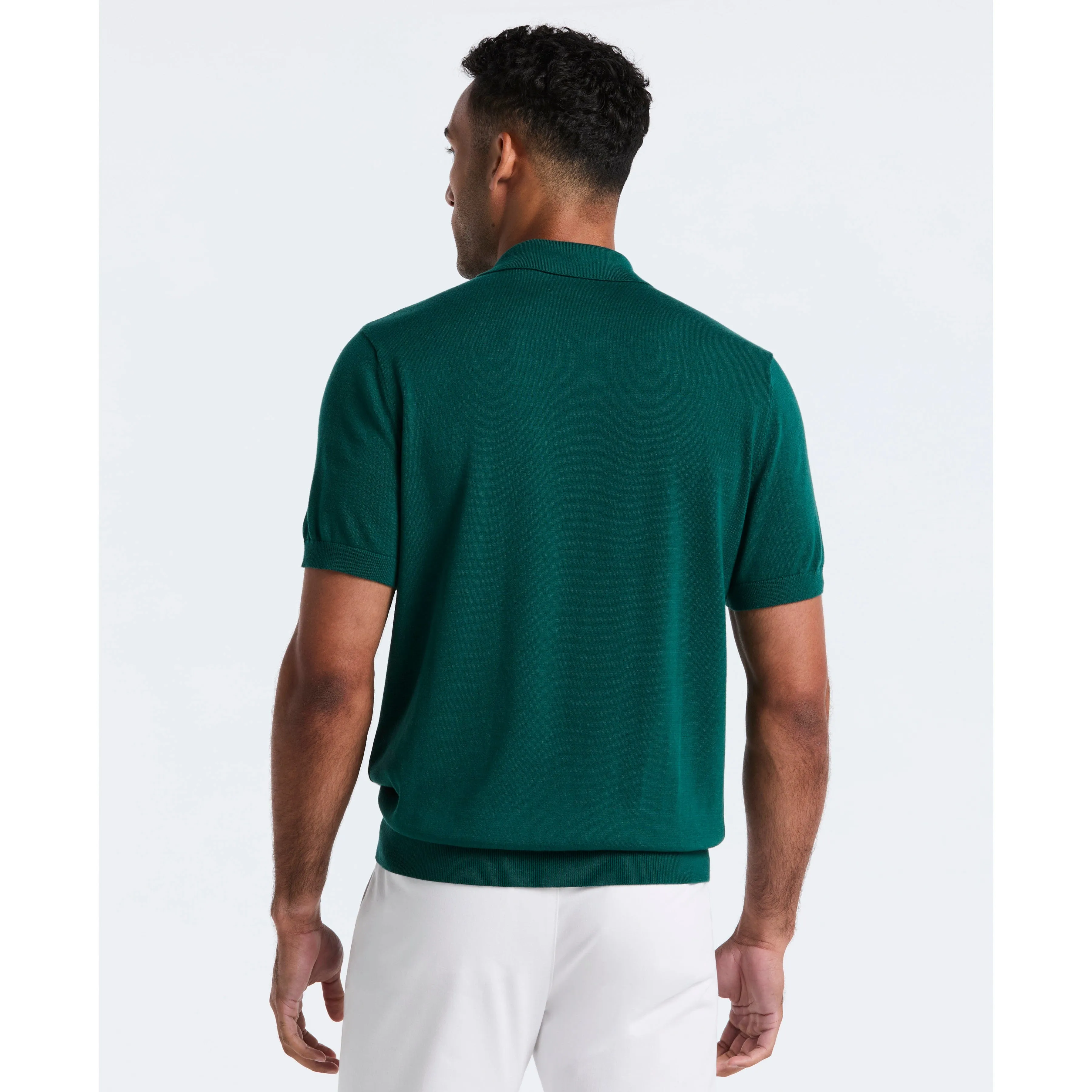 Jacquard Ribbed Sweater Polo sold by Original Penguin product image thumbnail 2