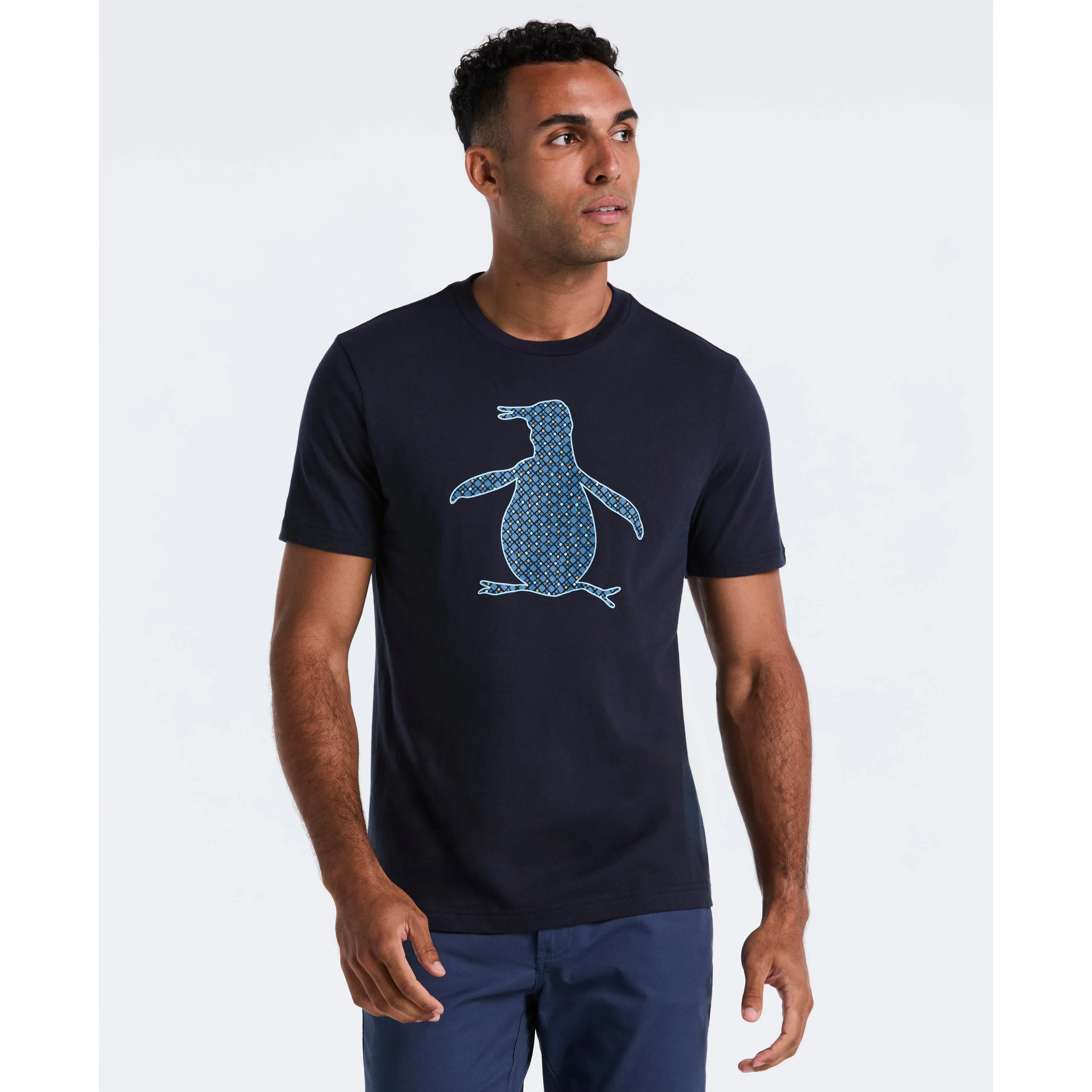 Plaid Pete Fill Graphic Tee sold by Original Penguin