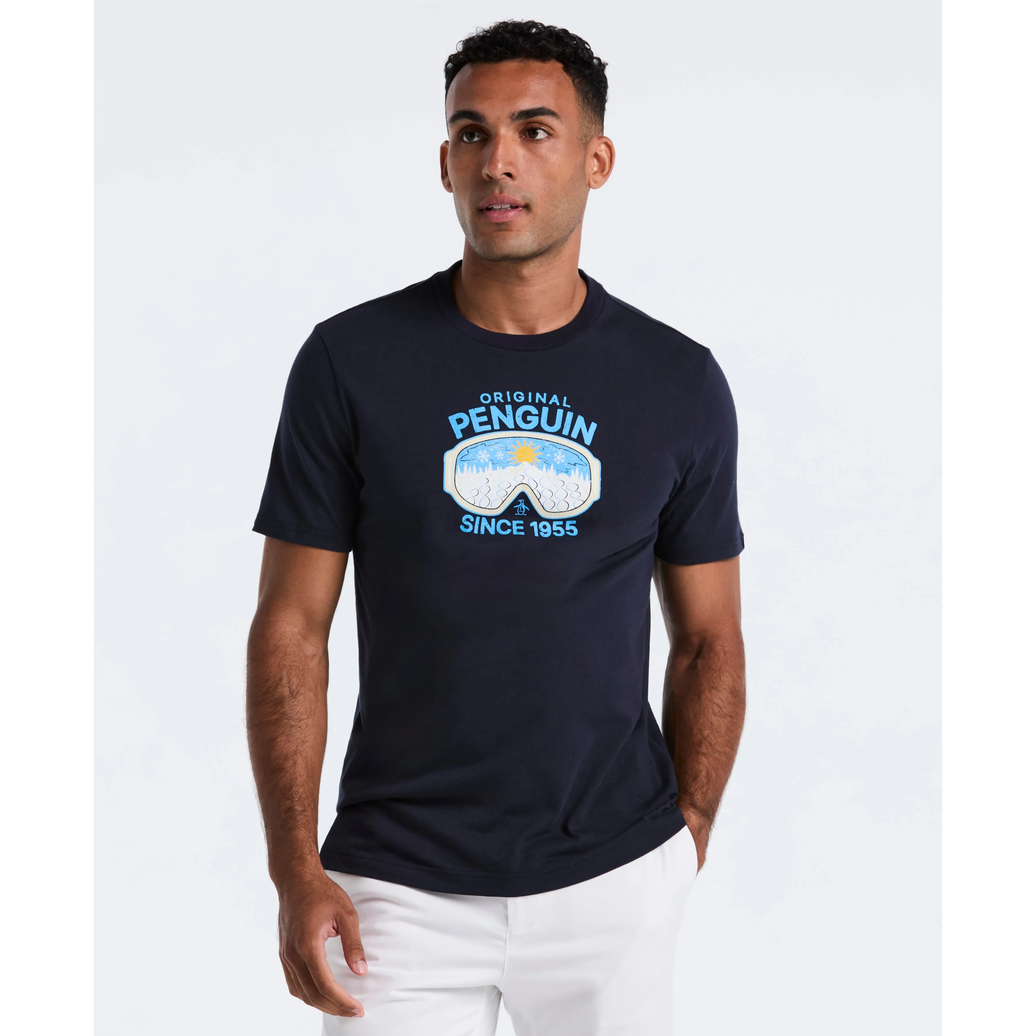 Ski Goggles Graphic Tee sold by Original Penguin