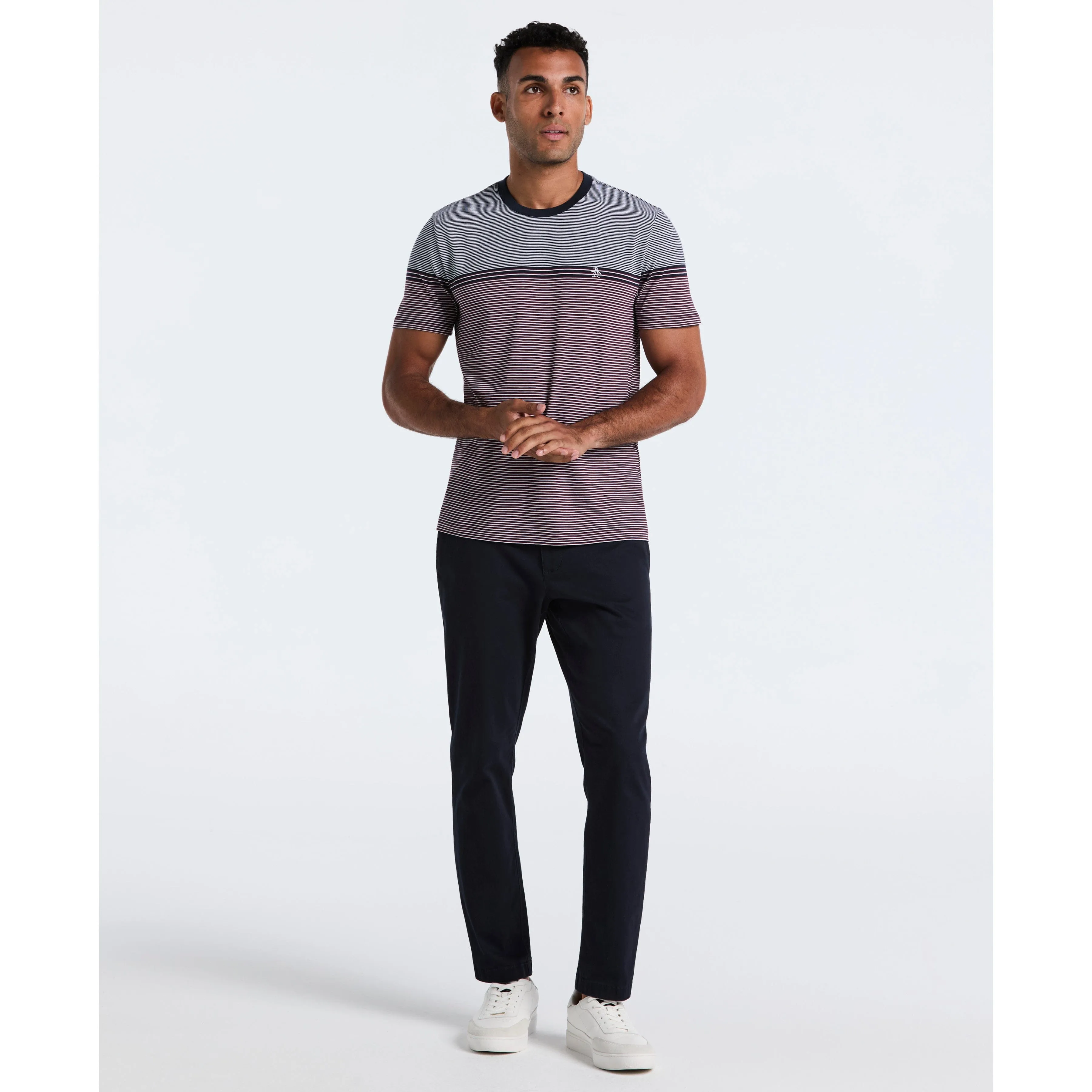 Engineered Stripe Jersey Tee sold by Original Penguin product image thumbnail 4