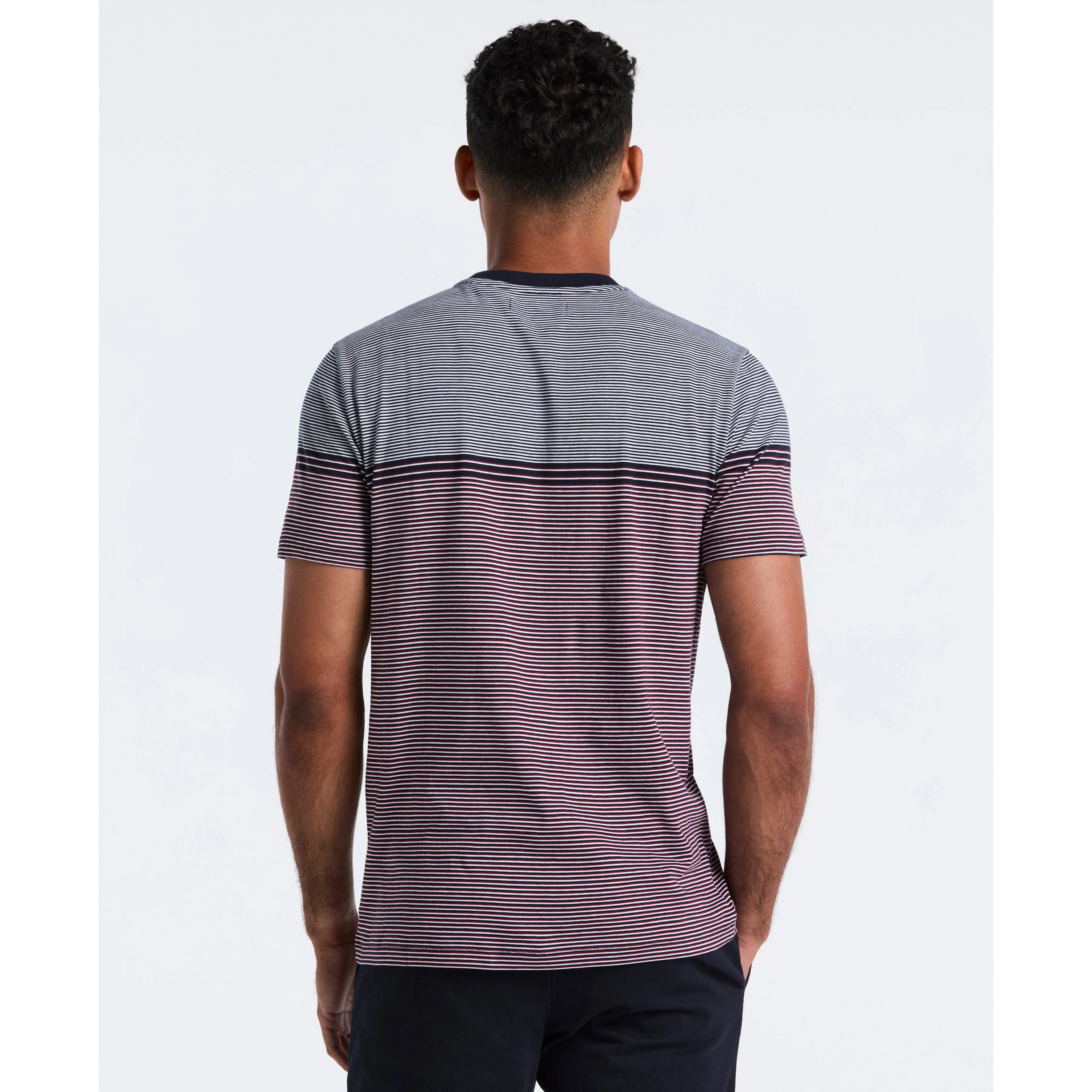 Engineered Stripe Jersey Tee sold by Original Penguin product image thumbnail 2