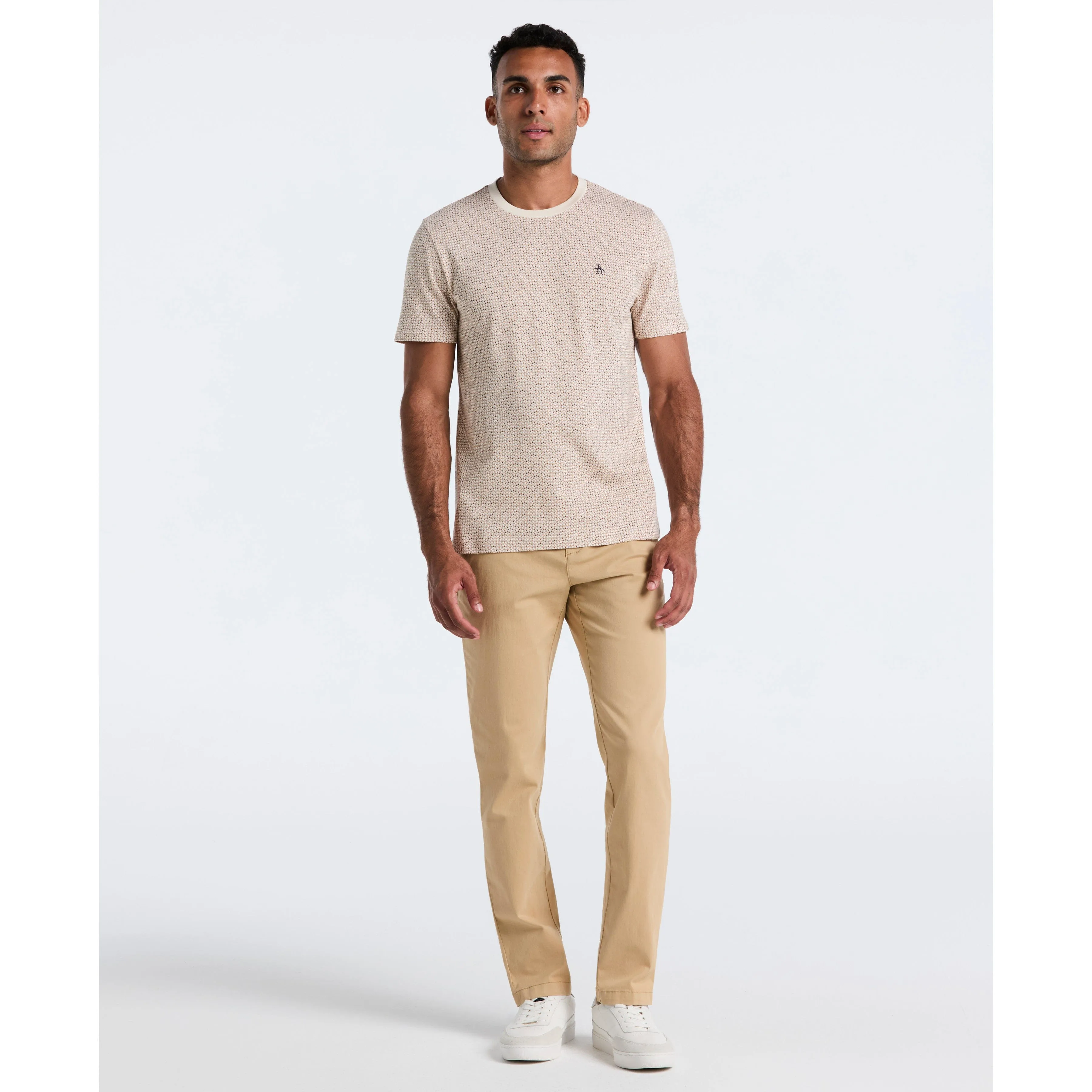 All-Over Diamond Ditsy Print Tee sold by Original Penguin product image thumbnail 4