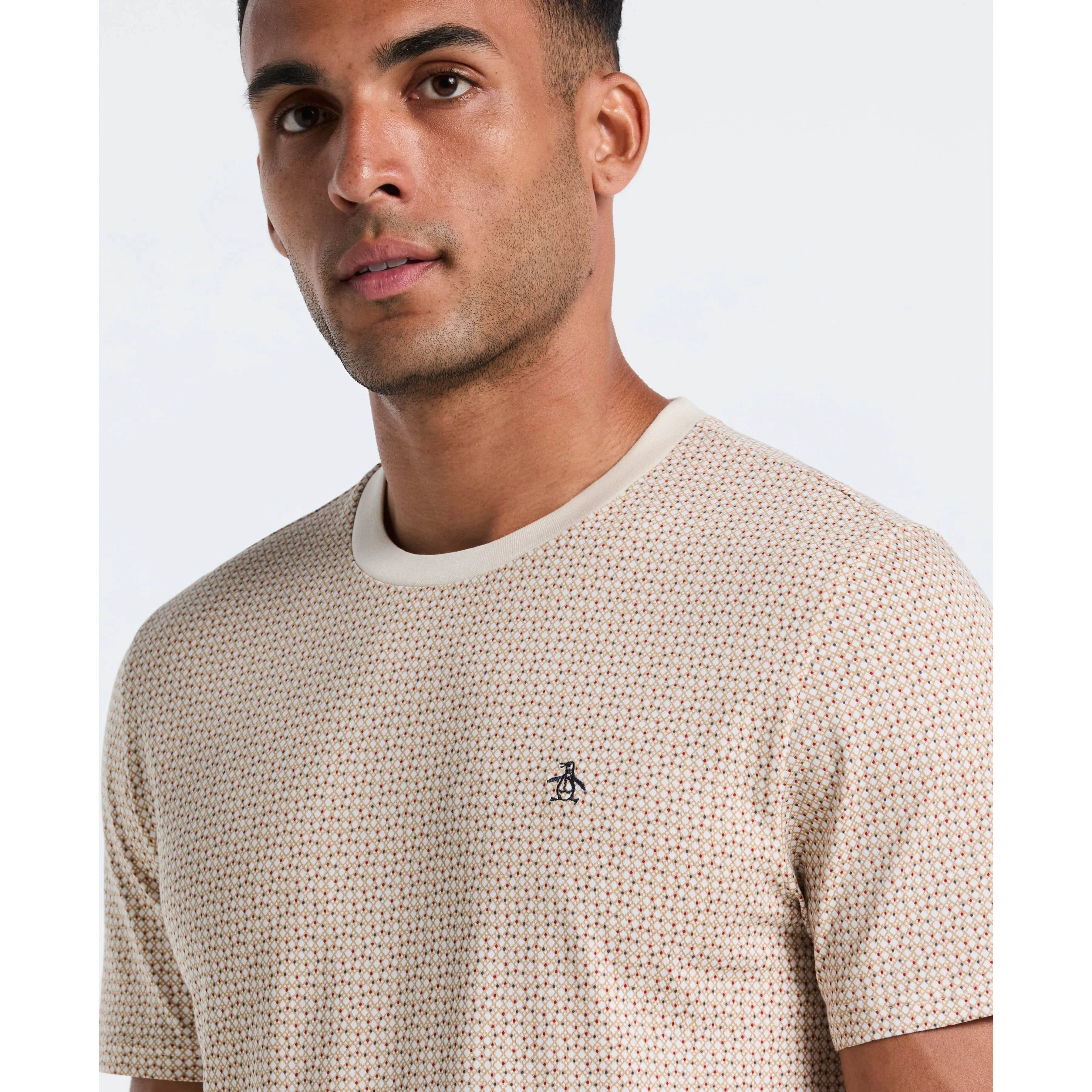 All-Over Diamond Ditsy Print Tee sold by Original Penguin product image thumbnail 3