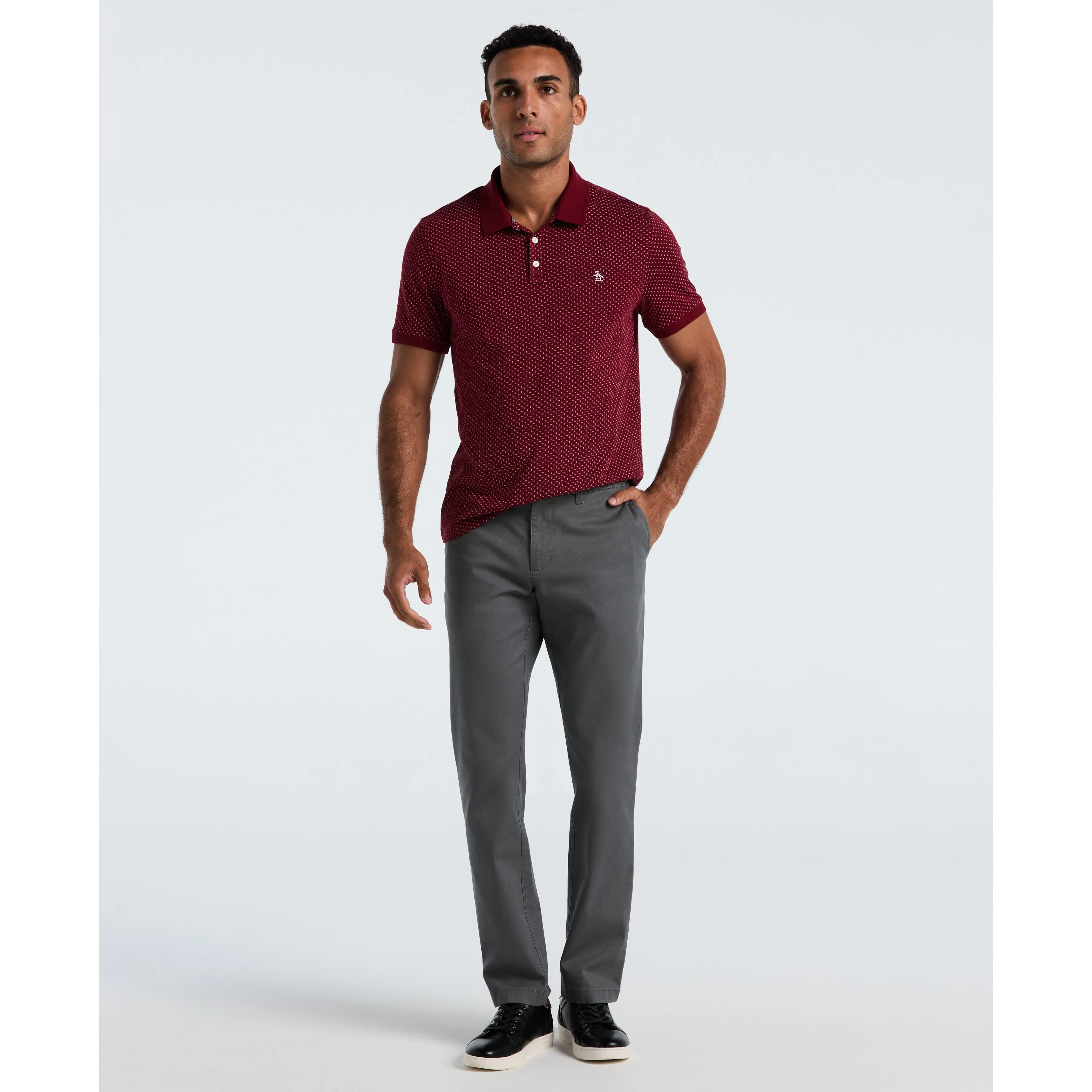 All-Over Diamond Ditsy Print Polo sold by Original Penguin product image thumbnail 4