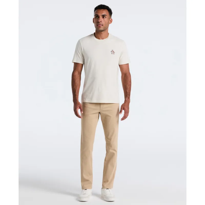 Flat Front Microsanded Chino Pant sold by Original Penguin