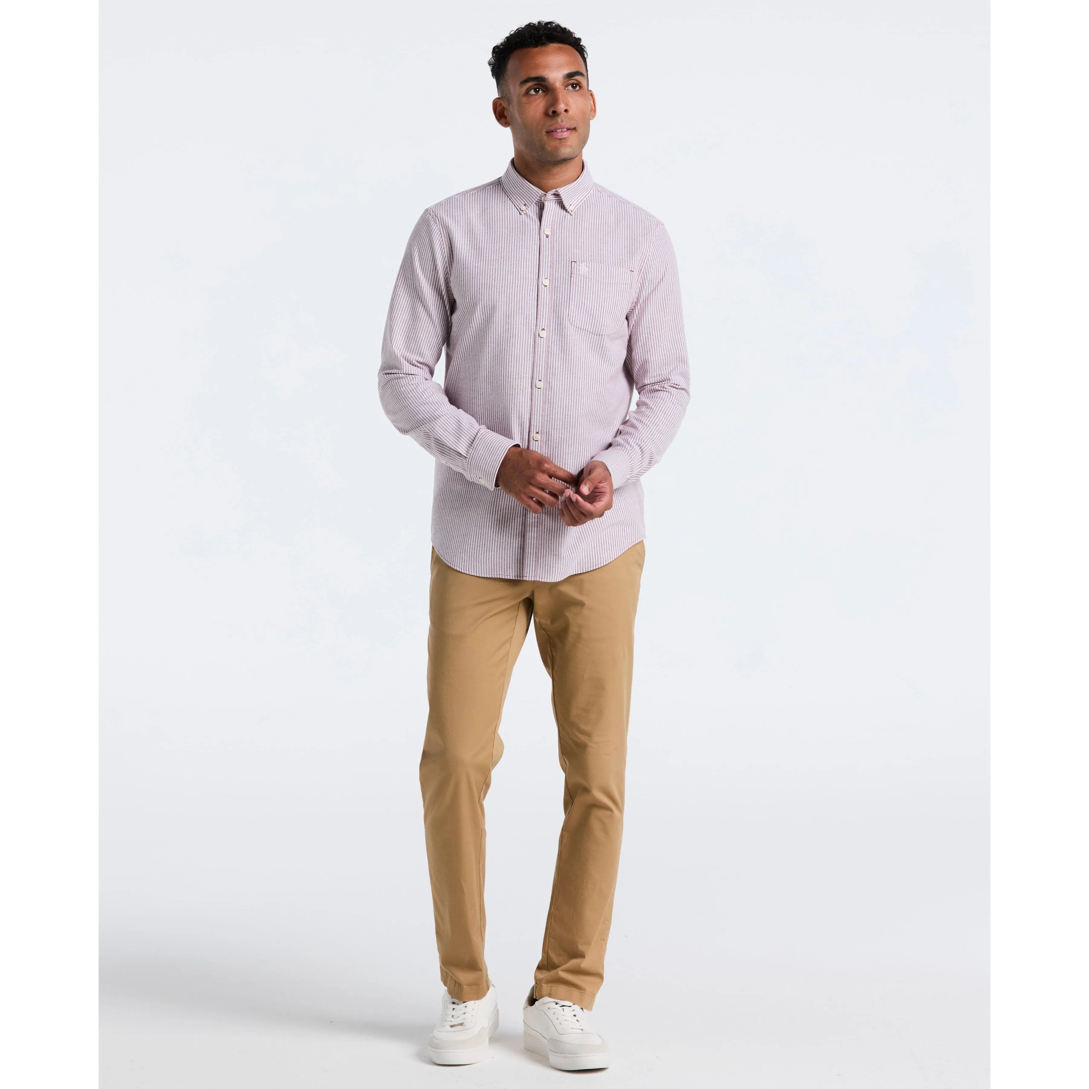 Stripe Oxford Long Sleeve Shirt sold by Original Penguin product image thumbnail 4