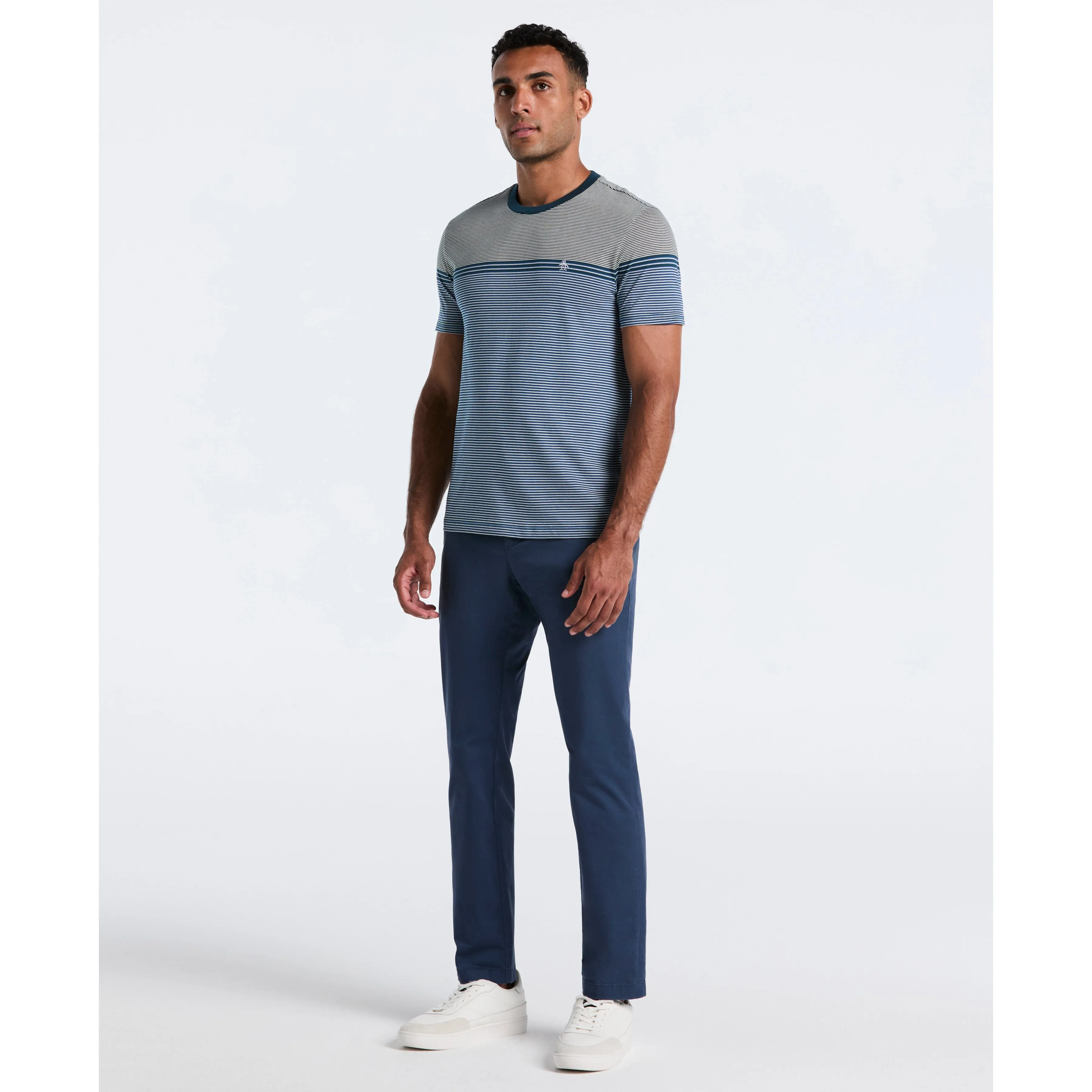Engineered Stripe Jersey Tee sold by Original Penguin product image thumbnail 4