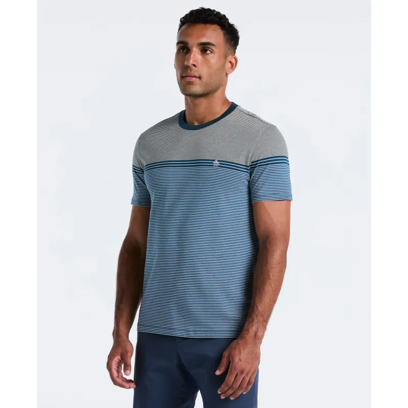 Engineered Stripe Jersey Tee sold by Original Penguin