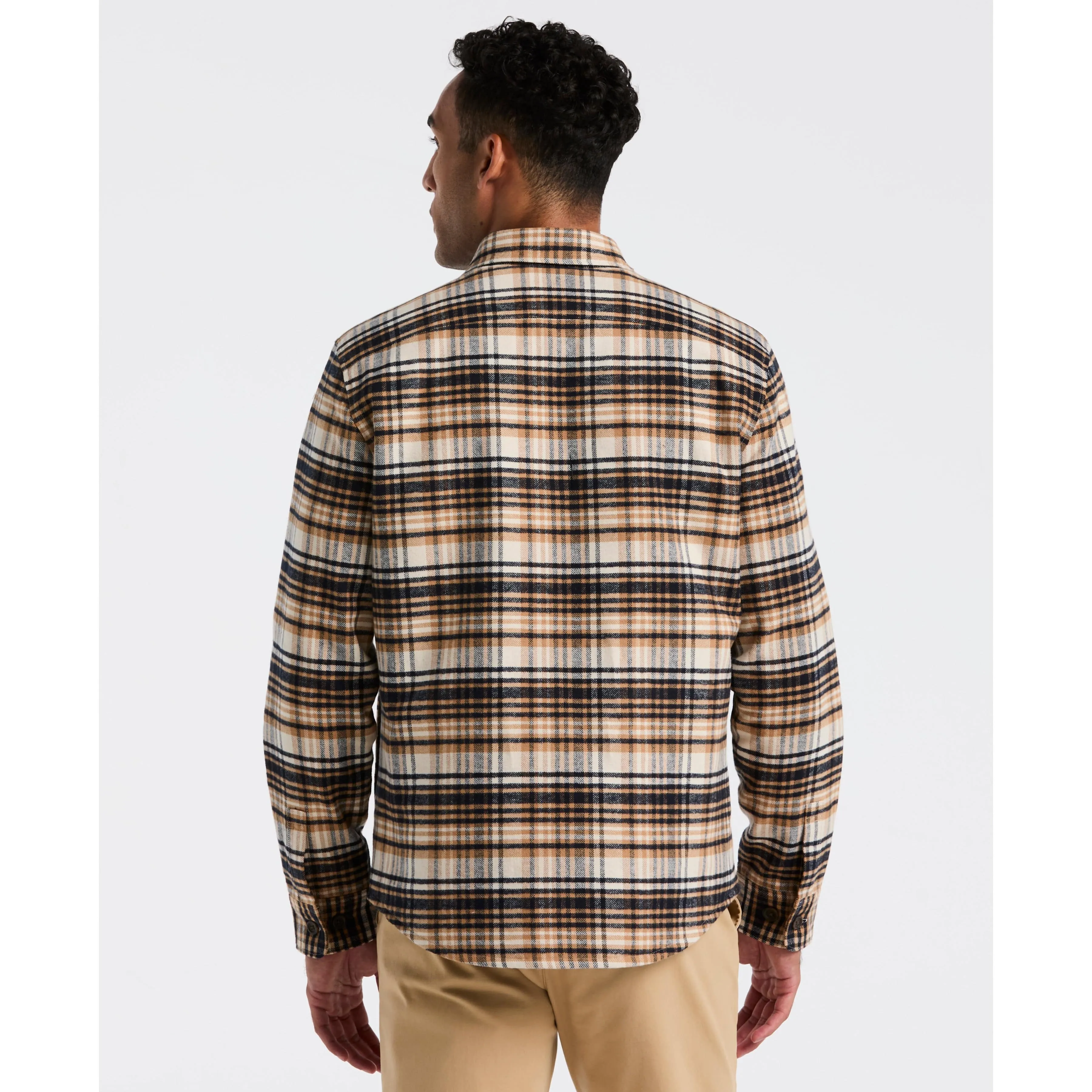 Plaid Flannel Button-Down Jacket sold by Original Penguin product image thumbnail 2
