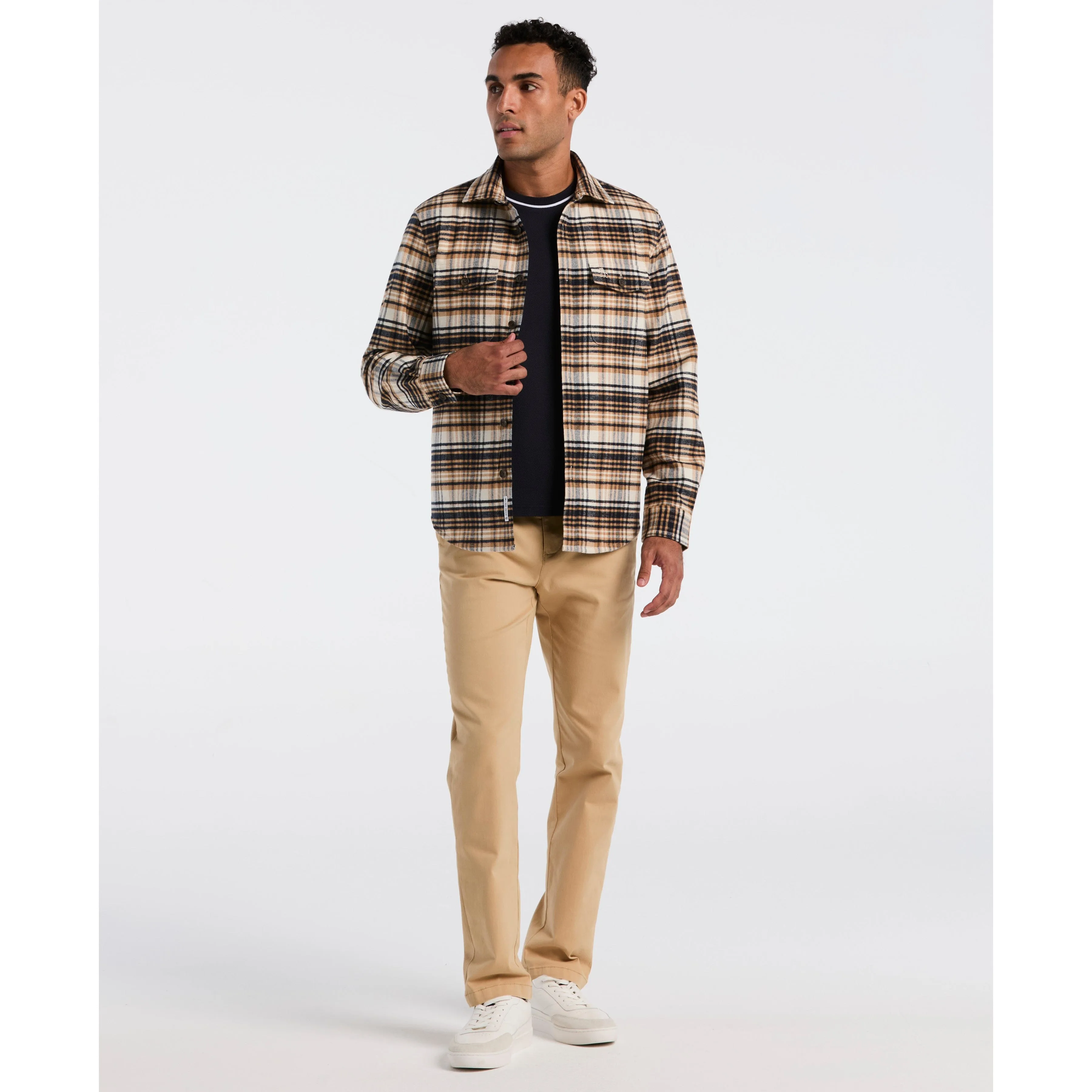 Plaid Flannel Button-Down Jacket sold by Original Penguin product image thumbnail 4