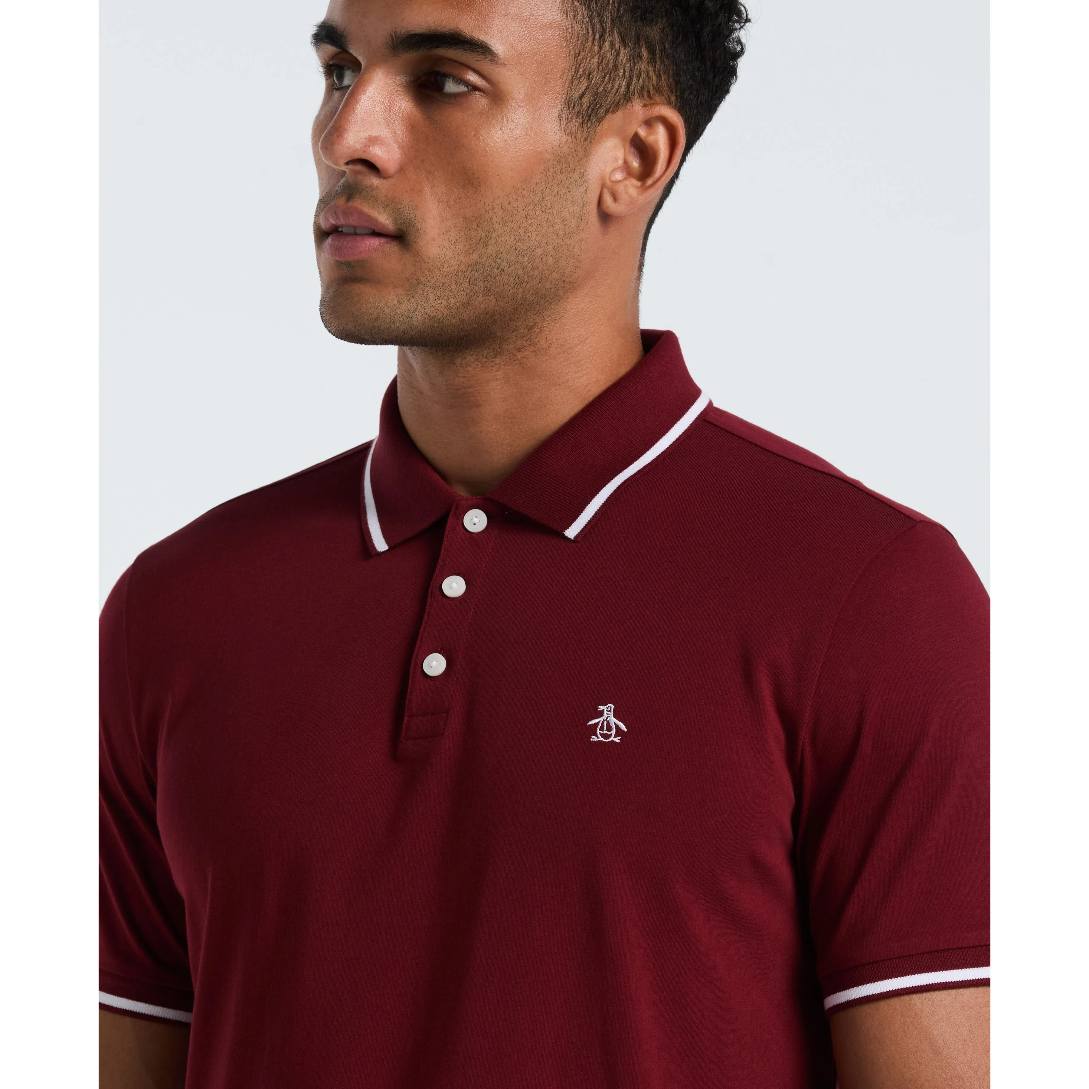 Tipped Jersey Polo sold by Original Penguin product image thumbnail 3