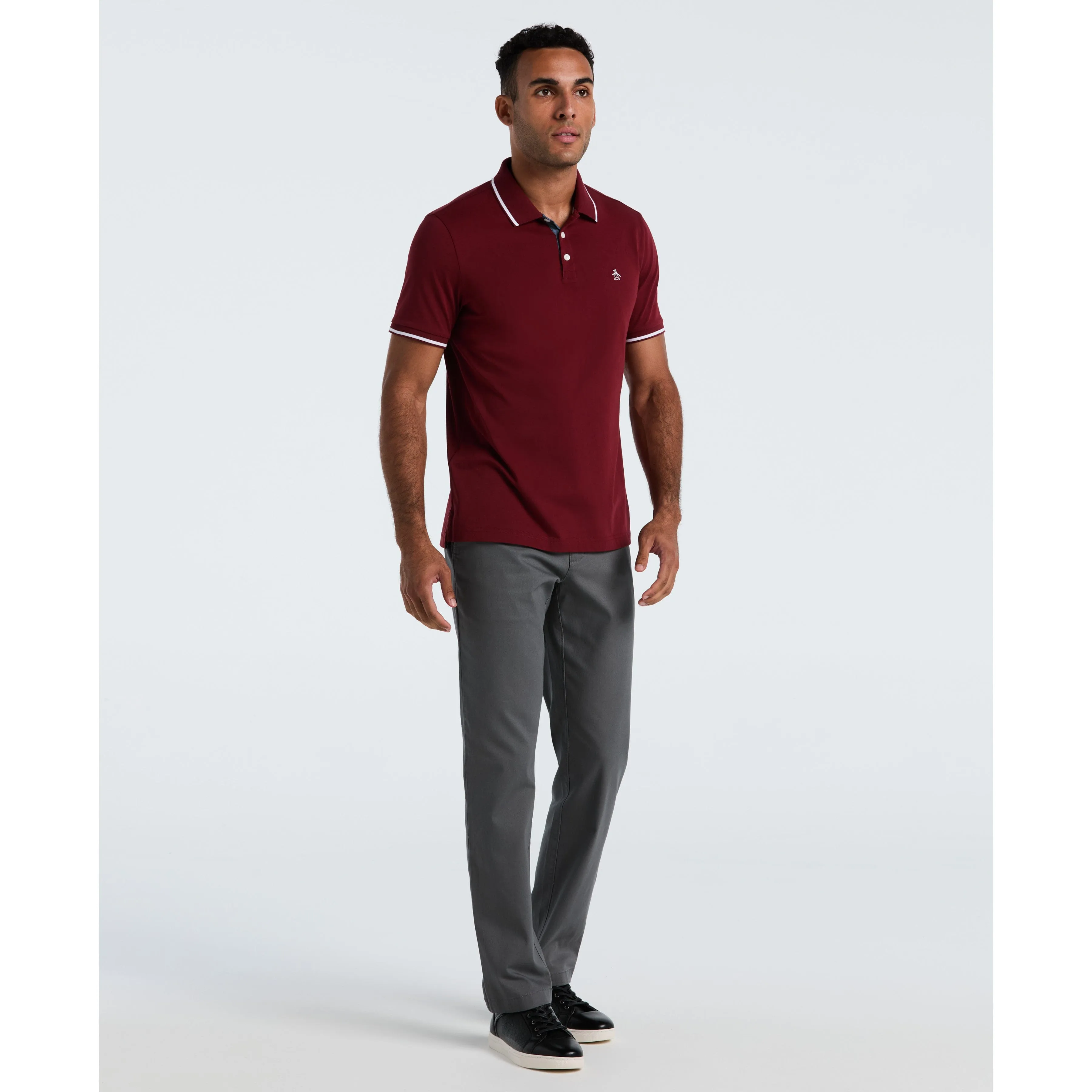 Tipped Jersey Polo sold by Original Penguin product image thumbnail 4