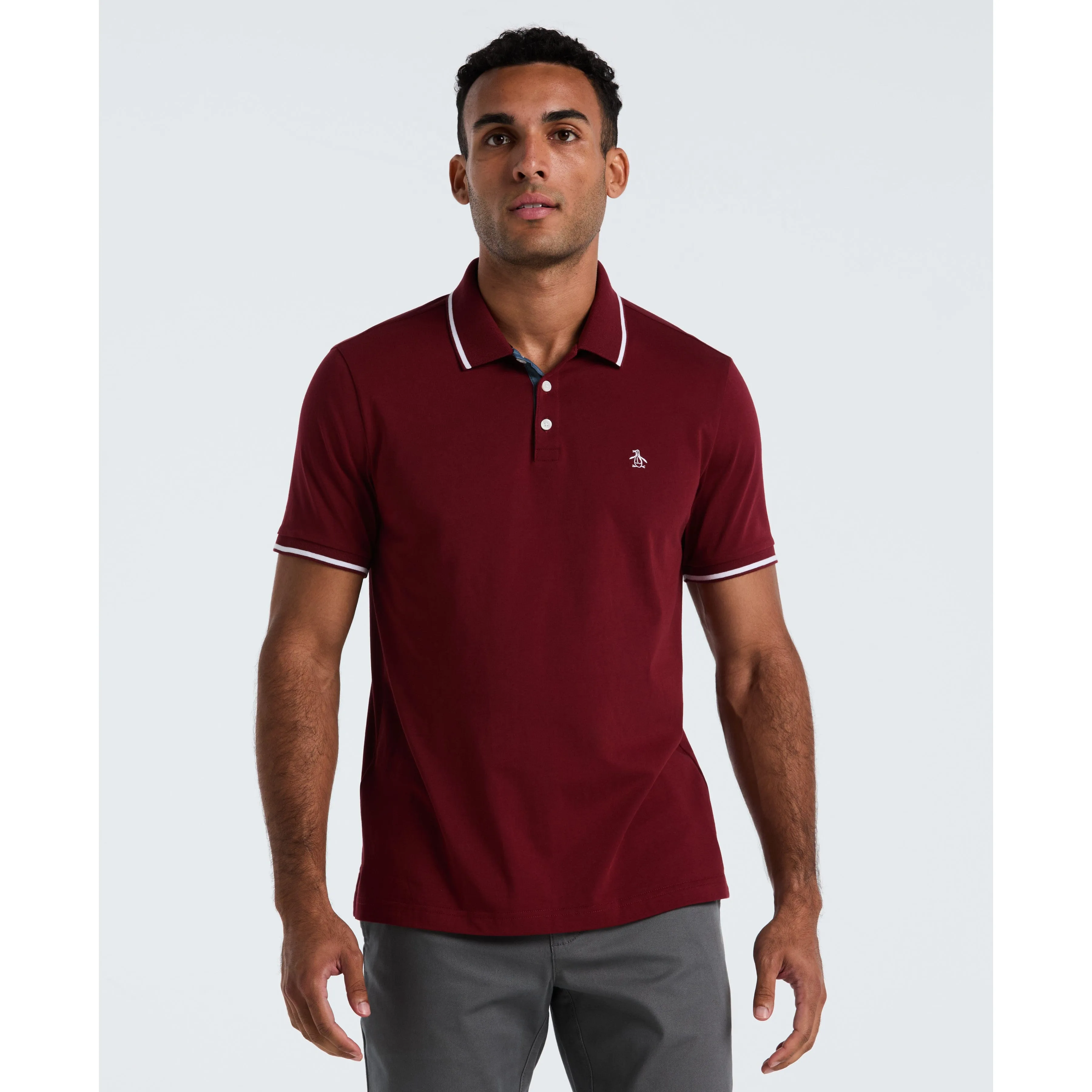 Tipped Jersey Polo sold by Original Penguin